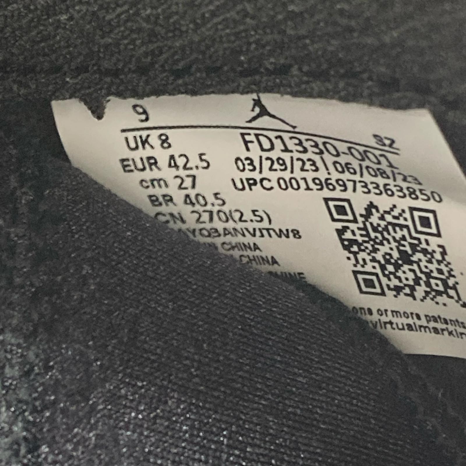 スニーカー Air Jordan 5 Retro SP BLK M 27cm (US9 UK8 1/2 EU44) ブラック