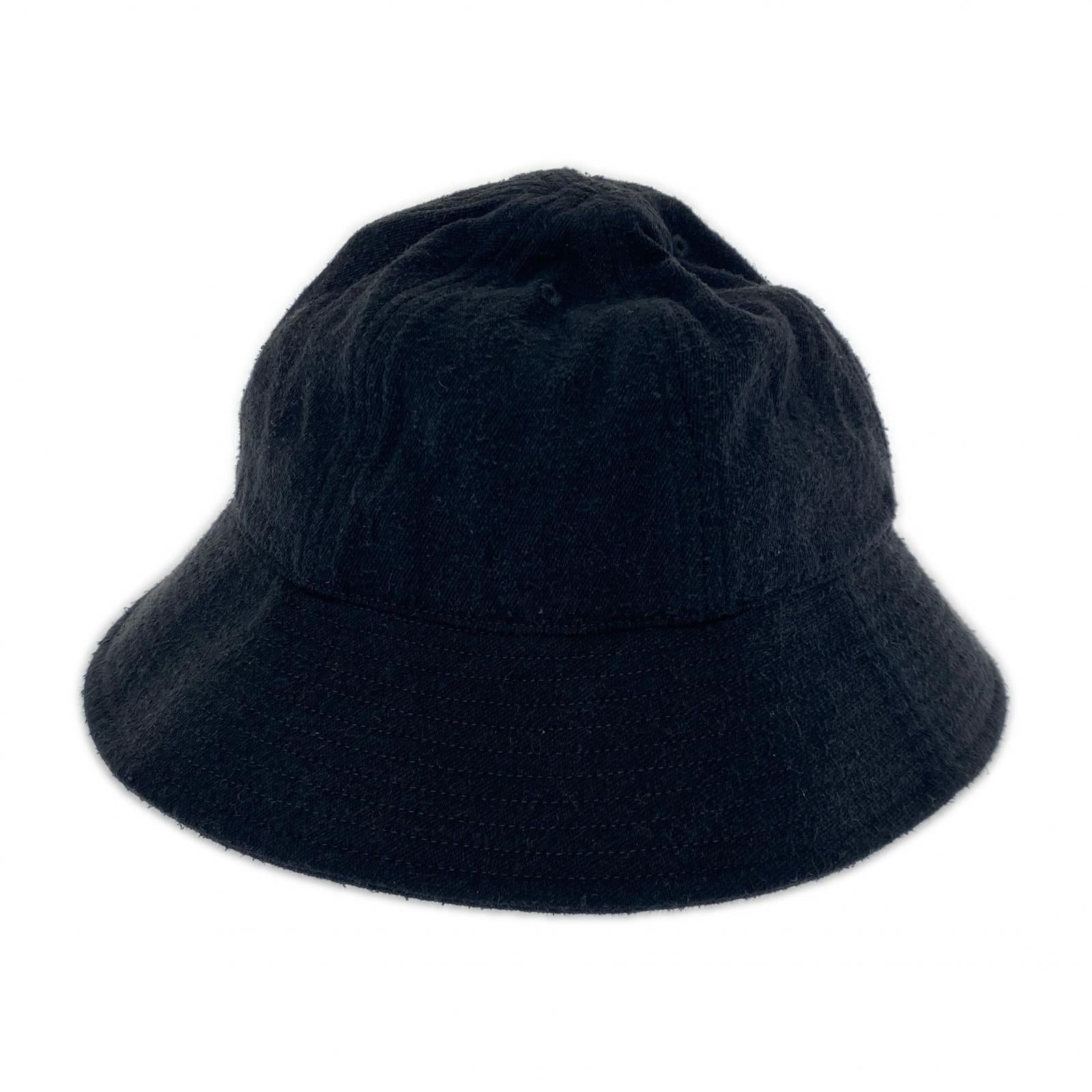 ハット 25SS/シルクネップハット ブラック