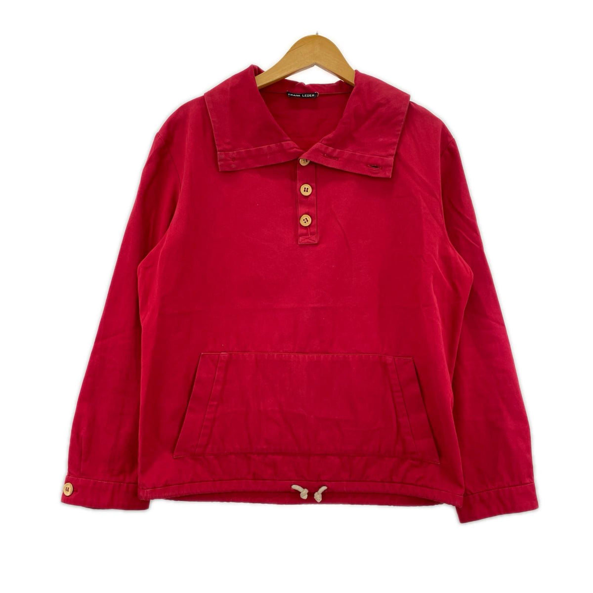 長袖Ｔシャツ Frank Leder ﾚｯﾄﾞ S レッド