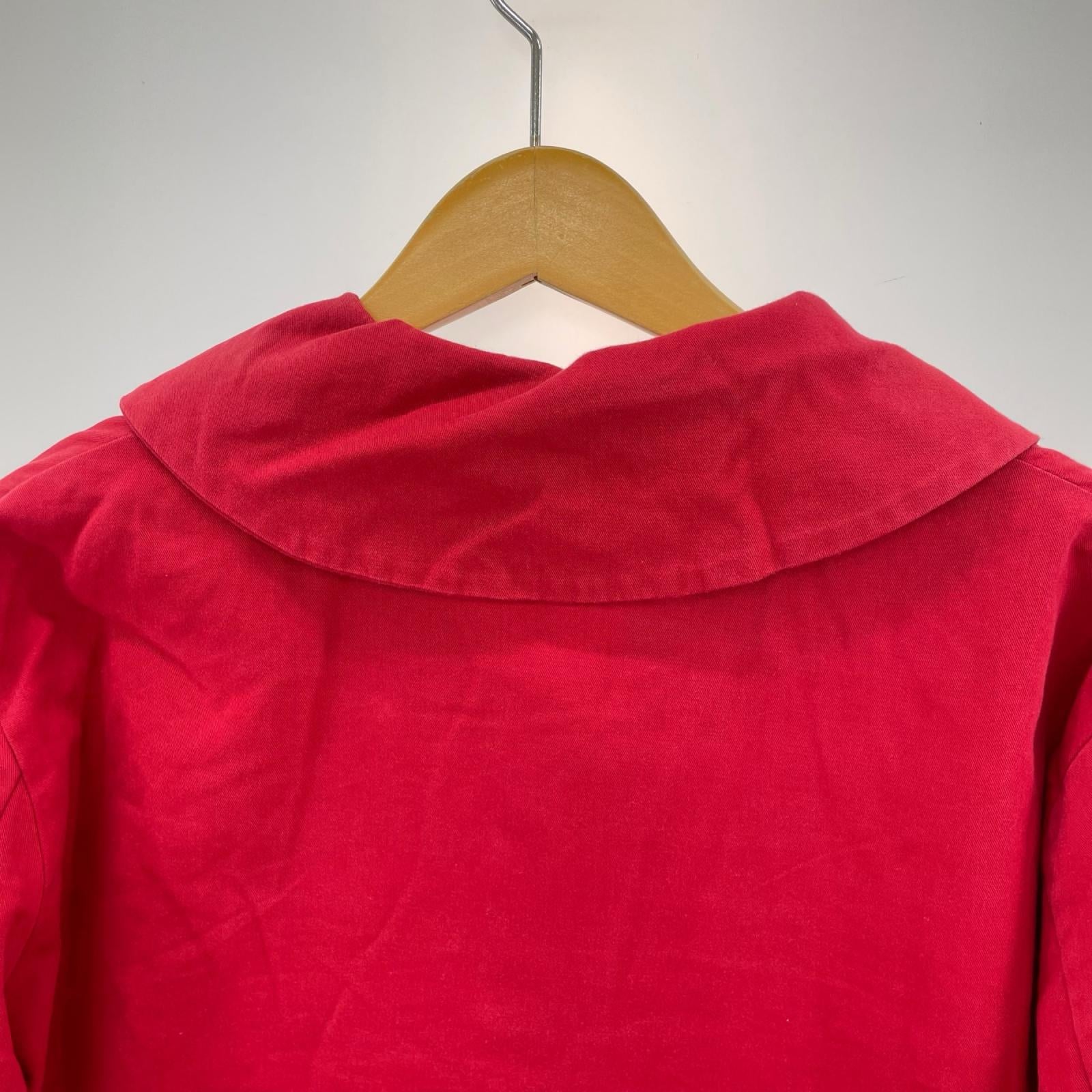 長袖Ｔシャツ Frank Leder ﾚｯﾄﾞ S レッド