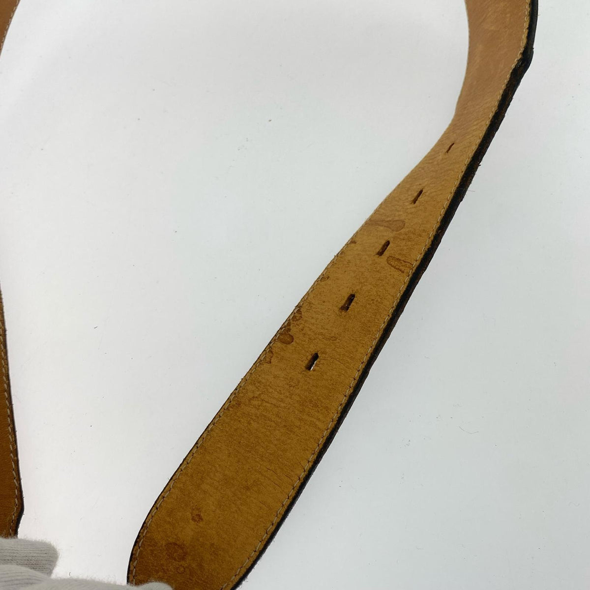 その他アクセサリー FUNNY lizard leather belt ブラウン