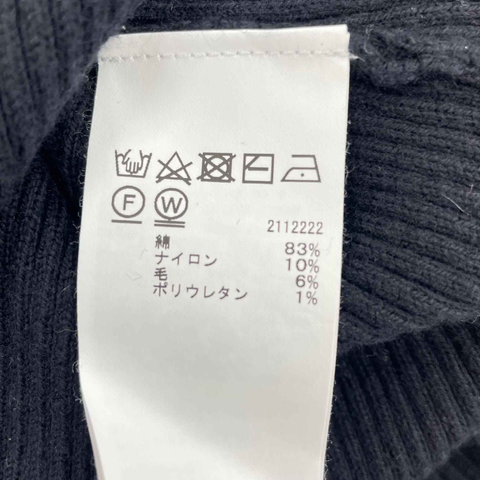 ワンピース インナーセット2ピースニットワンピース 黒 M ブラック