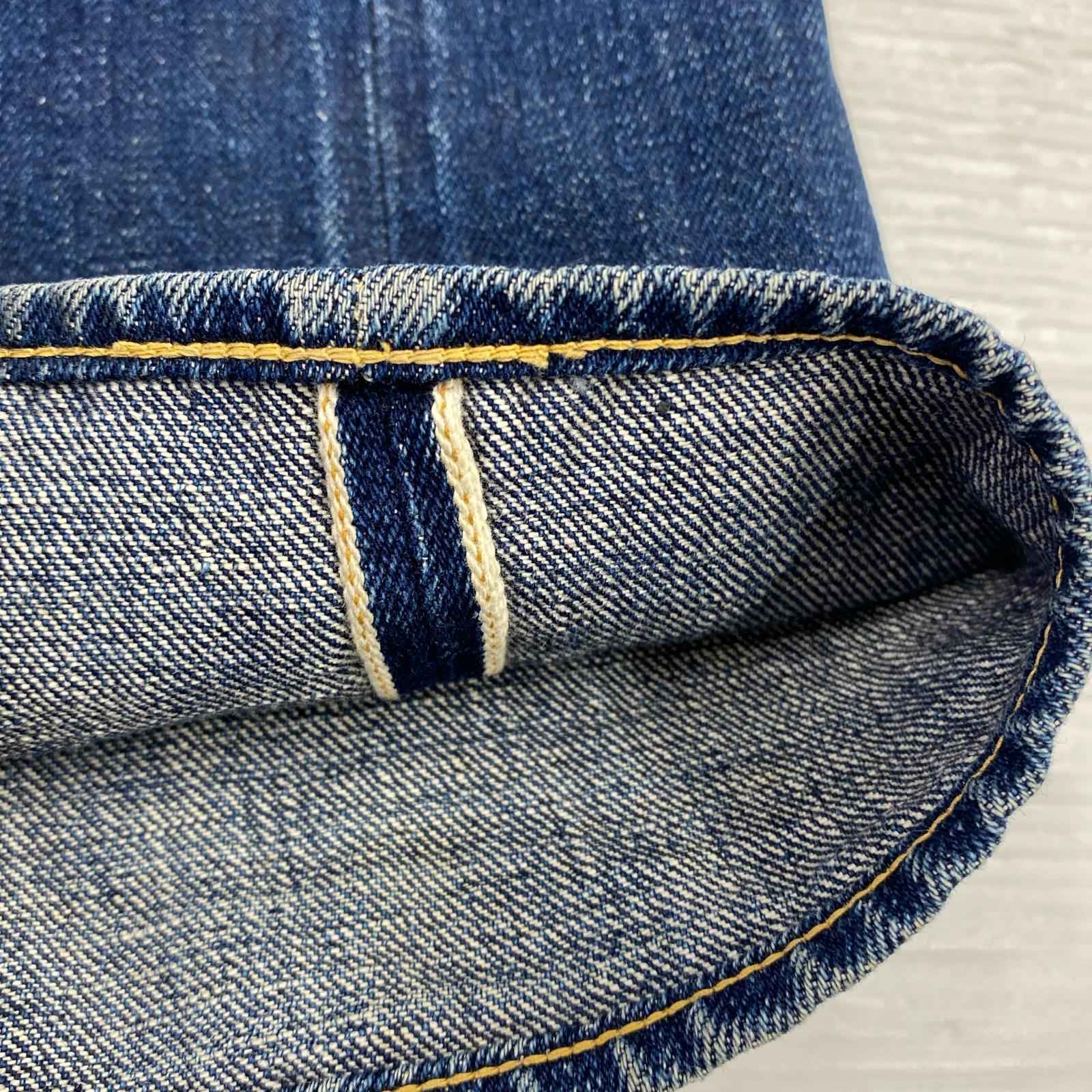 デニムパンツ W27 27 ネイビー