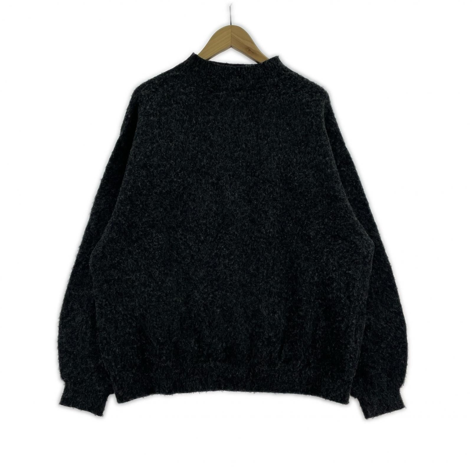 ニット CONFECT ﾁｰｾﾞﾙ起毛ﾆｯﾄ ｸﾞﾚｰ F グレー