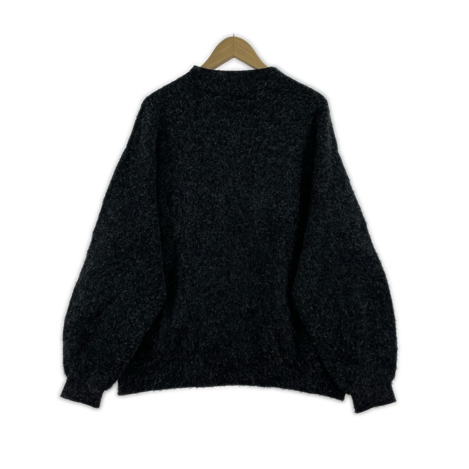 ニット CONFECT ﾁｰｾﾞﾙ起毛ﾆｯﾄ ｸﾞﾚｰ F グレー