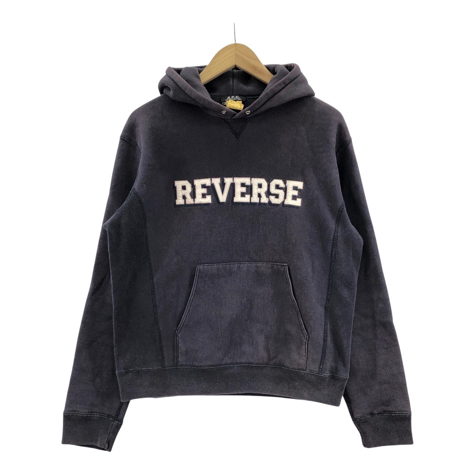 パーカー フランス製 REVERSE パーカー(L) L ネイビー