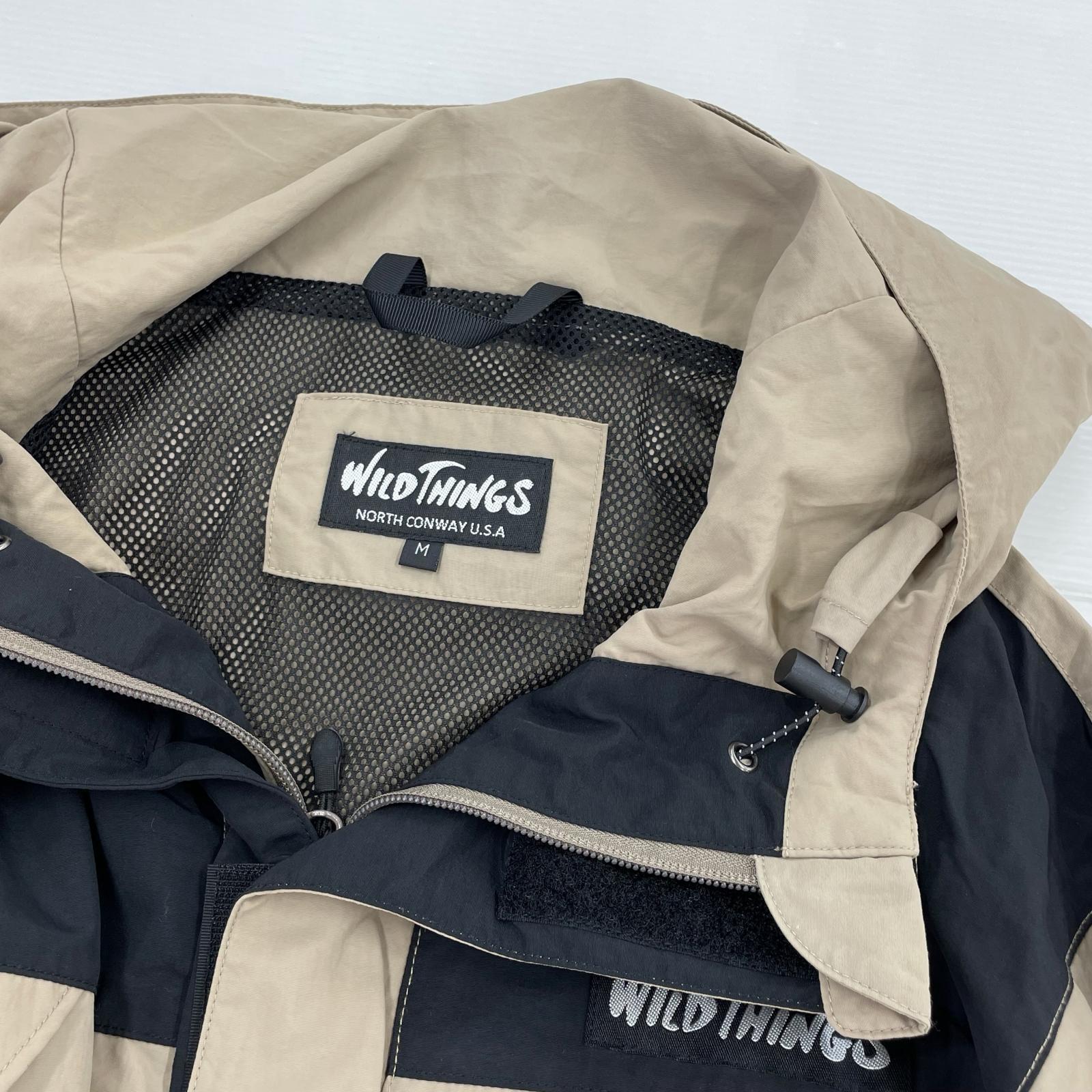 マウンテンパーカー WILDTHINGS CHAMONIX JACKET M M ベージュ