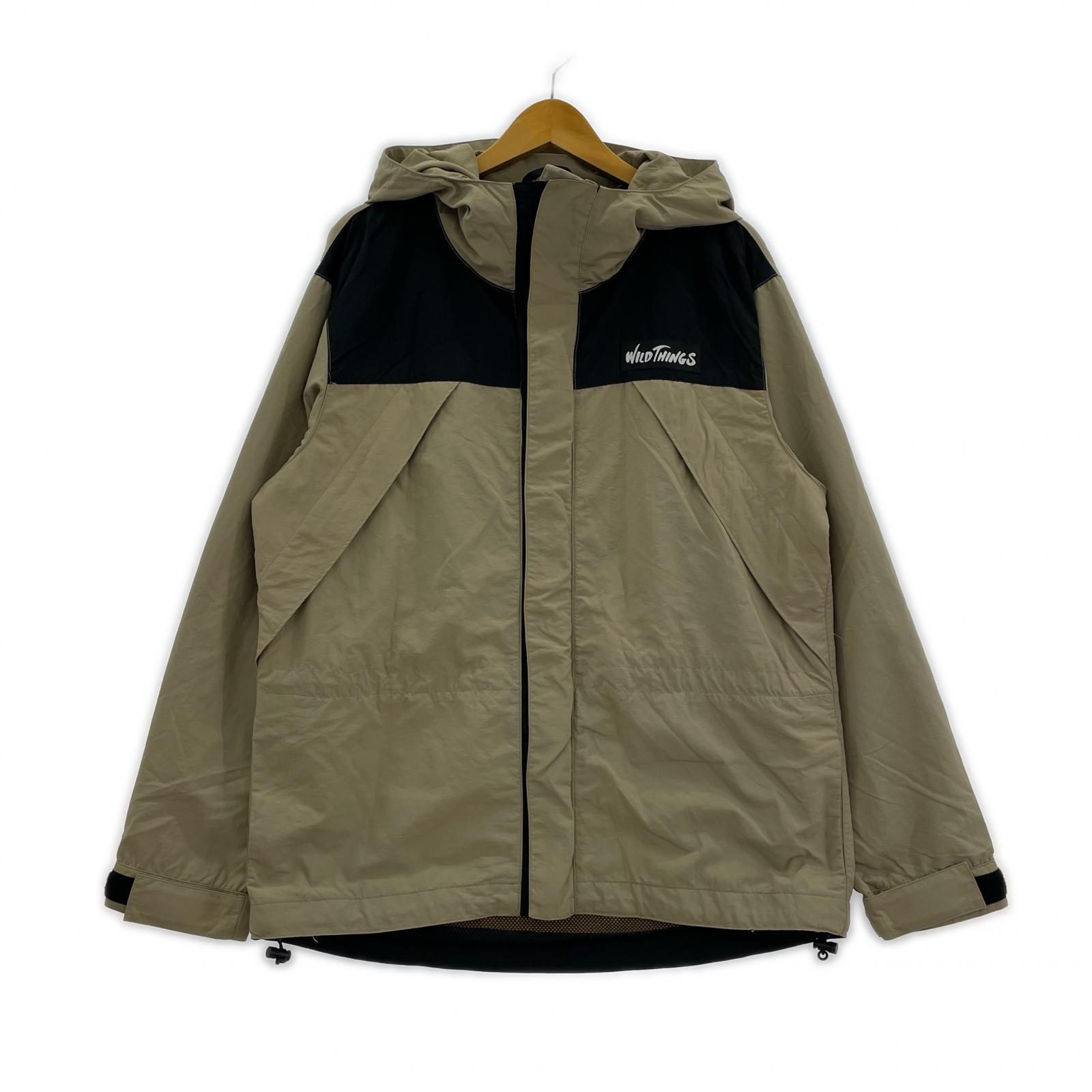 マウンテンパーカー WILDTHINGS CHAMONIX JACKET M M ベージュ