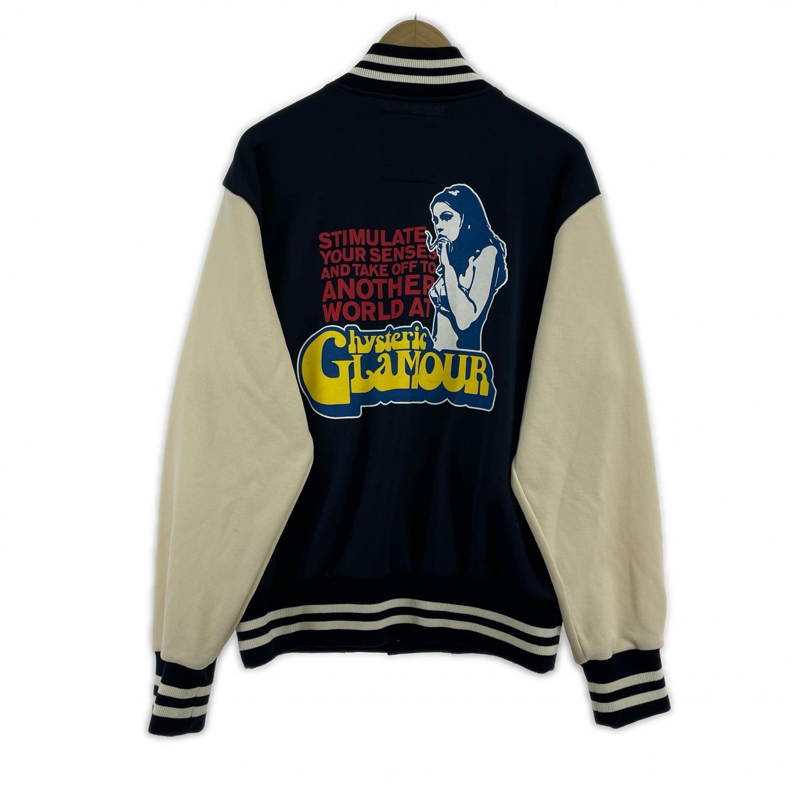 ブルゾン 02261CJ01 SMOKING GIRL スタジャン M M ネイビー