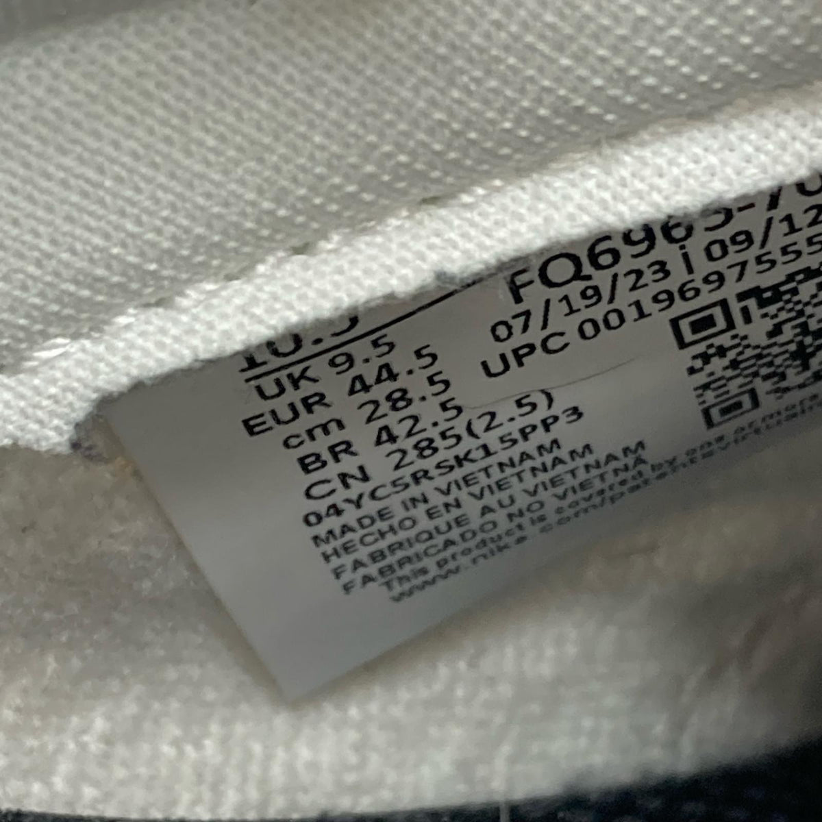 スニーカー NIKE DUNK LOW QS 28.5cm YLW 28.5cm (US10 1/2 UK10 EU47)