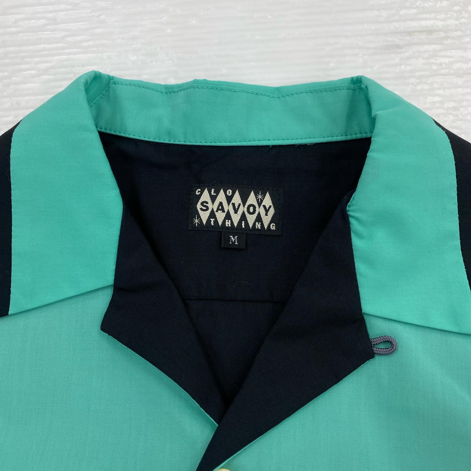 長袖シャツ SAVOY CLOTHING ROCK'N'ROLL ブラック (M) M ブラック