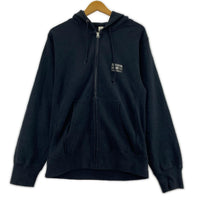 パーカー プリントロゴパーカー BLK M ブラック