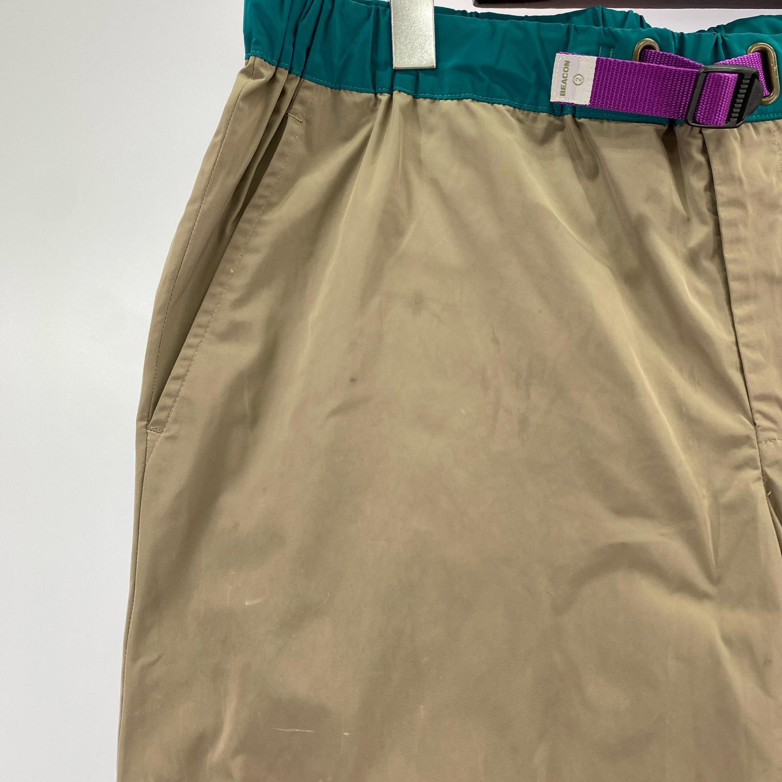 パンツ kolor BEACON テーパードパンツ size2 BEG 2