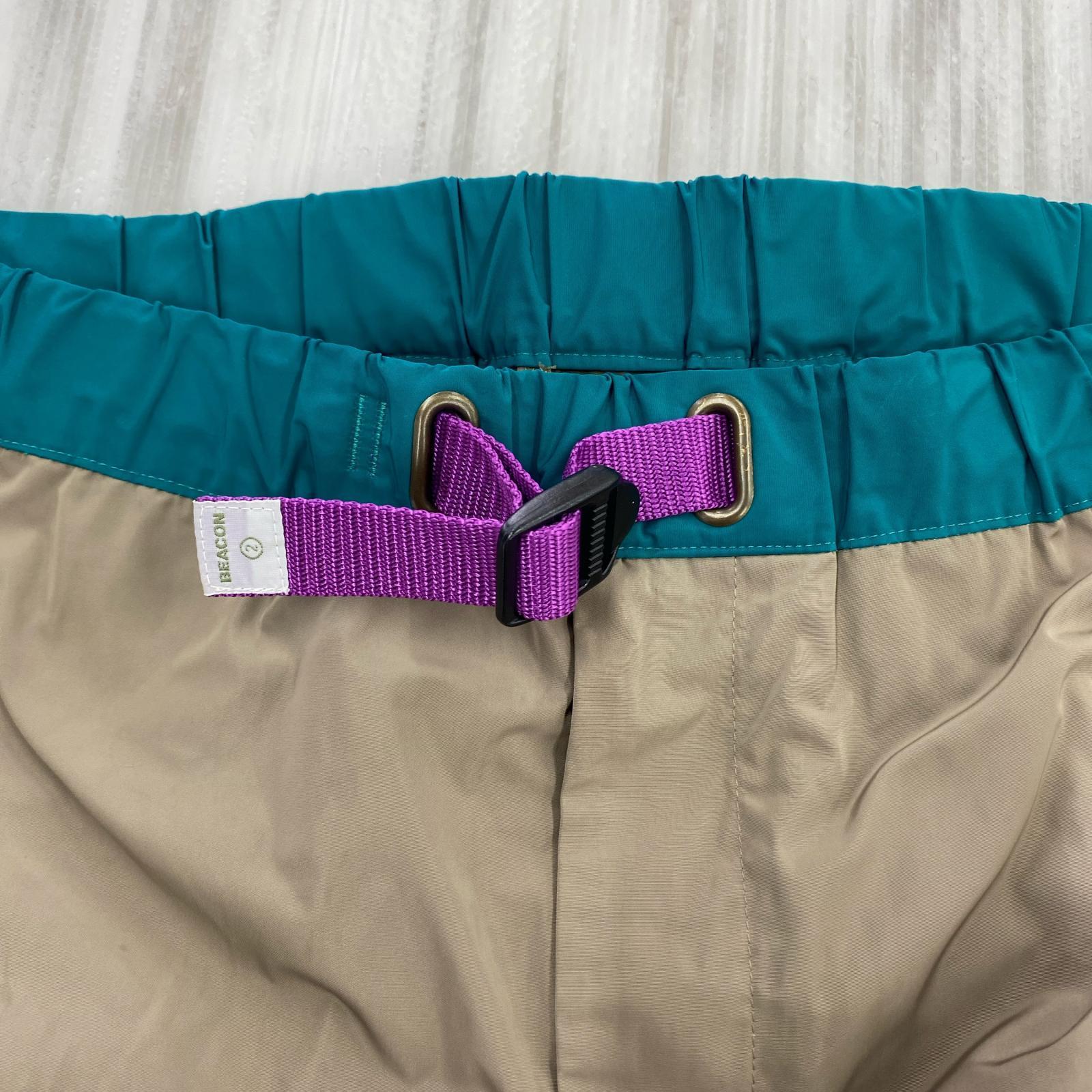パンツ kolor BEACON テーパードパンツ size2 BEG 2