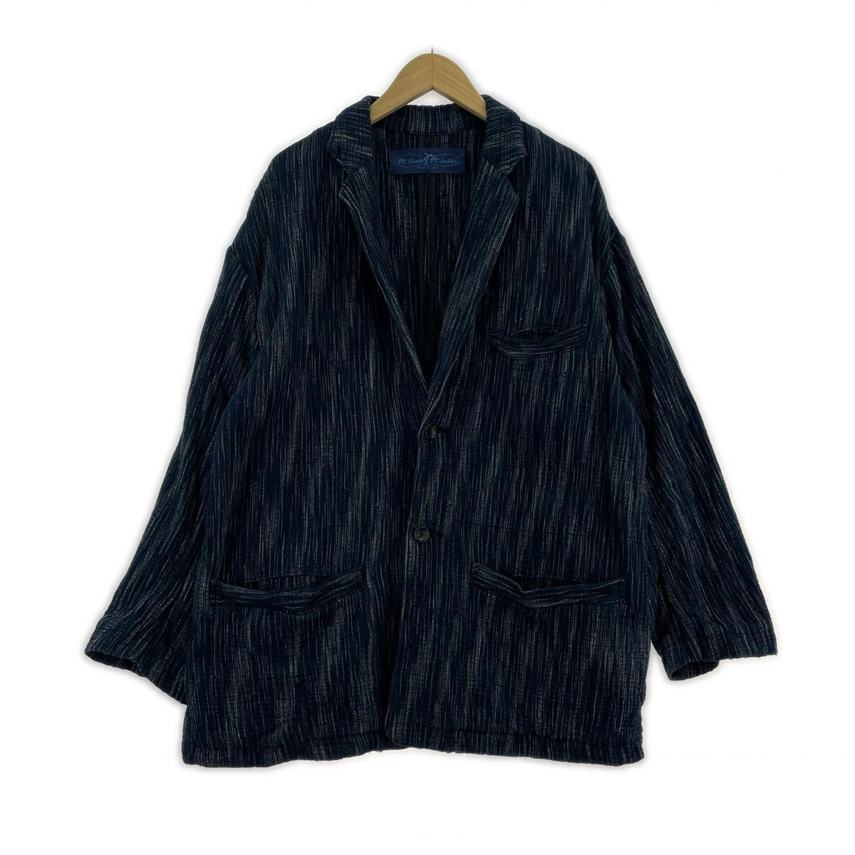 テーラードジャケット KASURI CRASSIC JACKET 紺 (L) L ネイビー