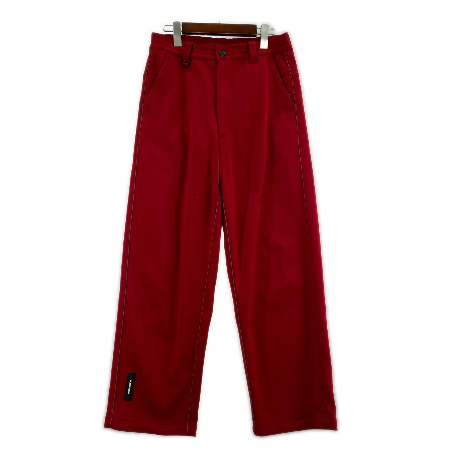 パンツ SYU.HOMME/FEMM トラックパンツ size2 RED 2 レッド