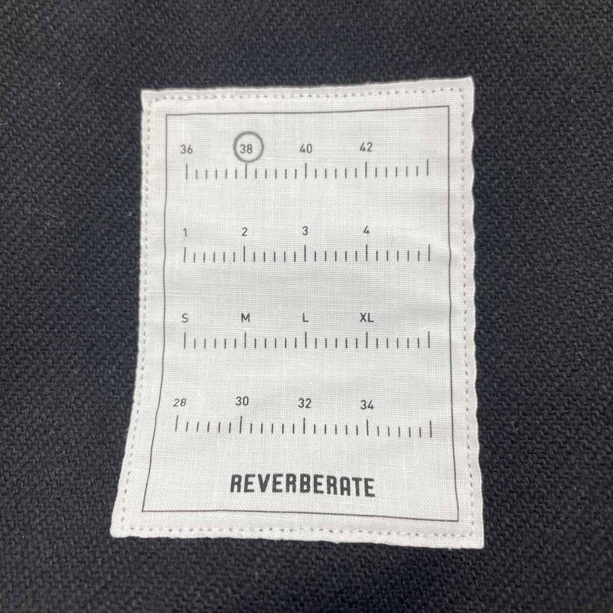テーラードジャケット REVERBERATE 38 38 ブラック