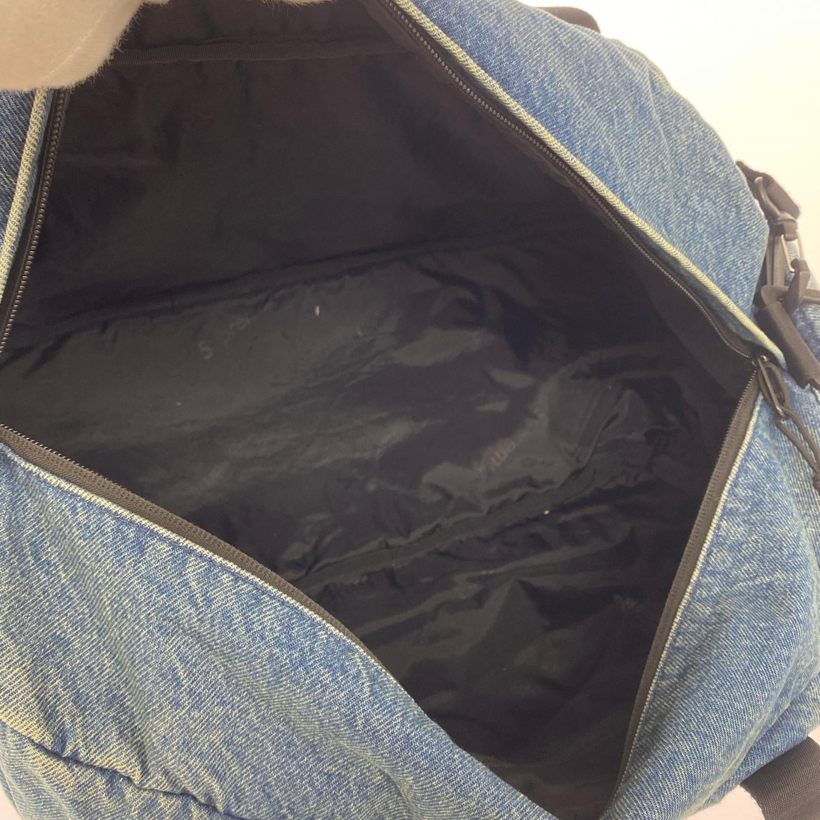 ショルダーバッグ 25FW Denim Duffle Bag Washed Indigo ブルー