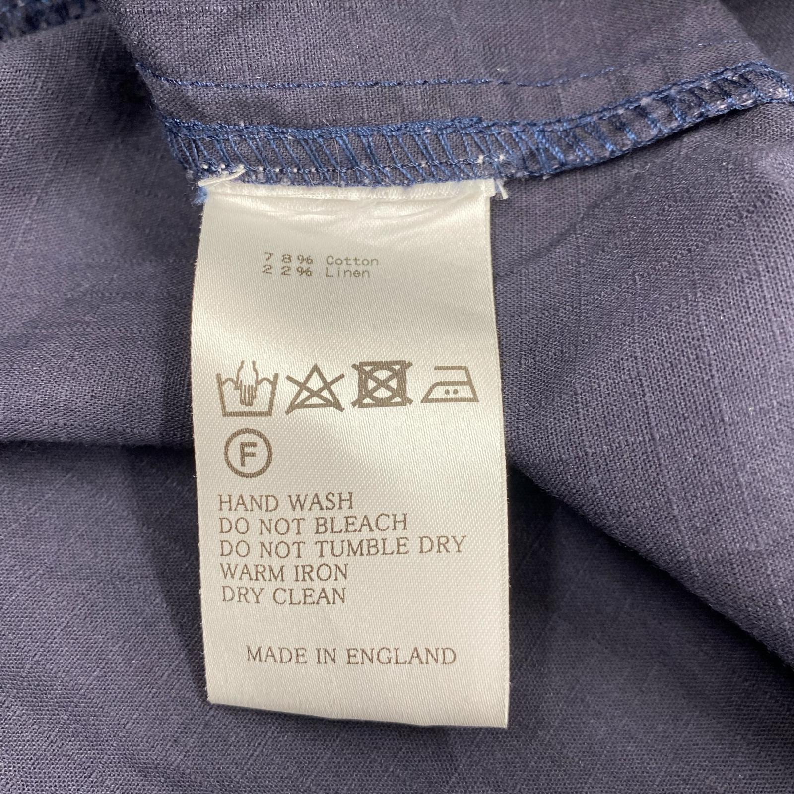 ジャケット ショップコート 紺 (40)