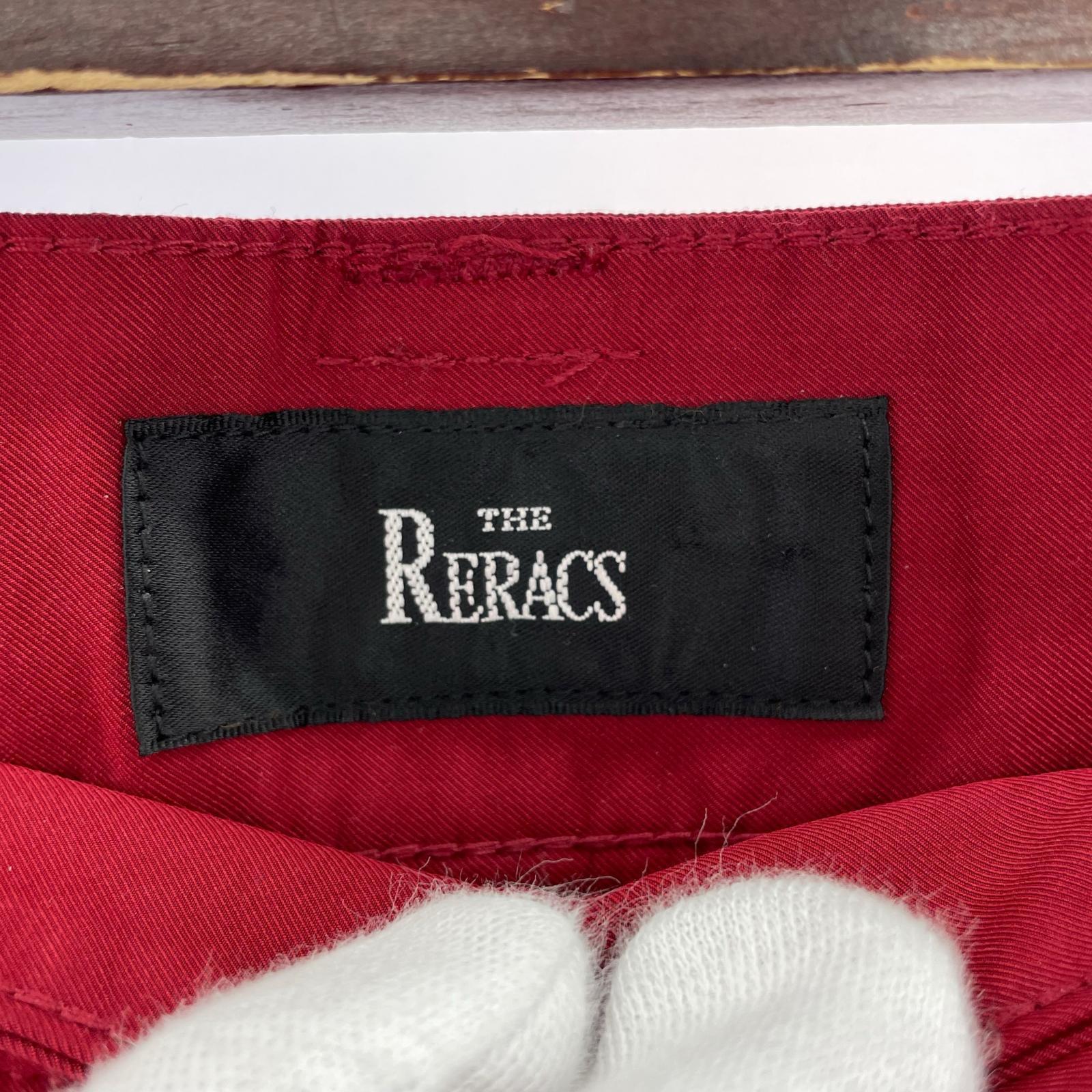 パンツ 18SS 1タック ポリナイロン EDITION別注 赤 レッド