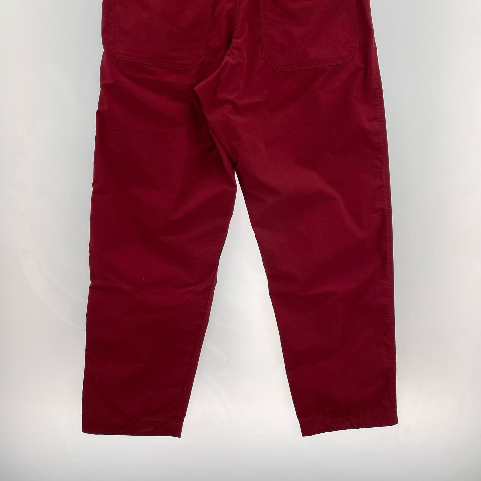 パンツ 18SS 1タック ポリナイロン EDITION別注 赤 レッド