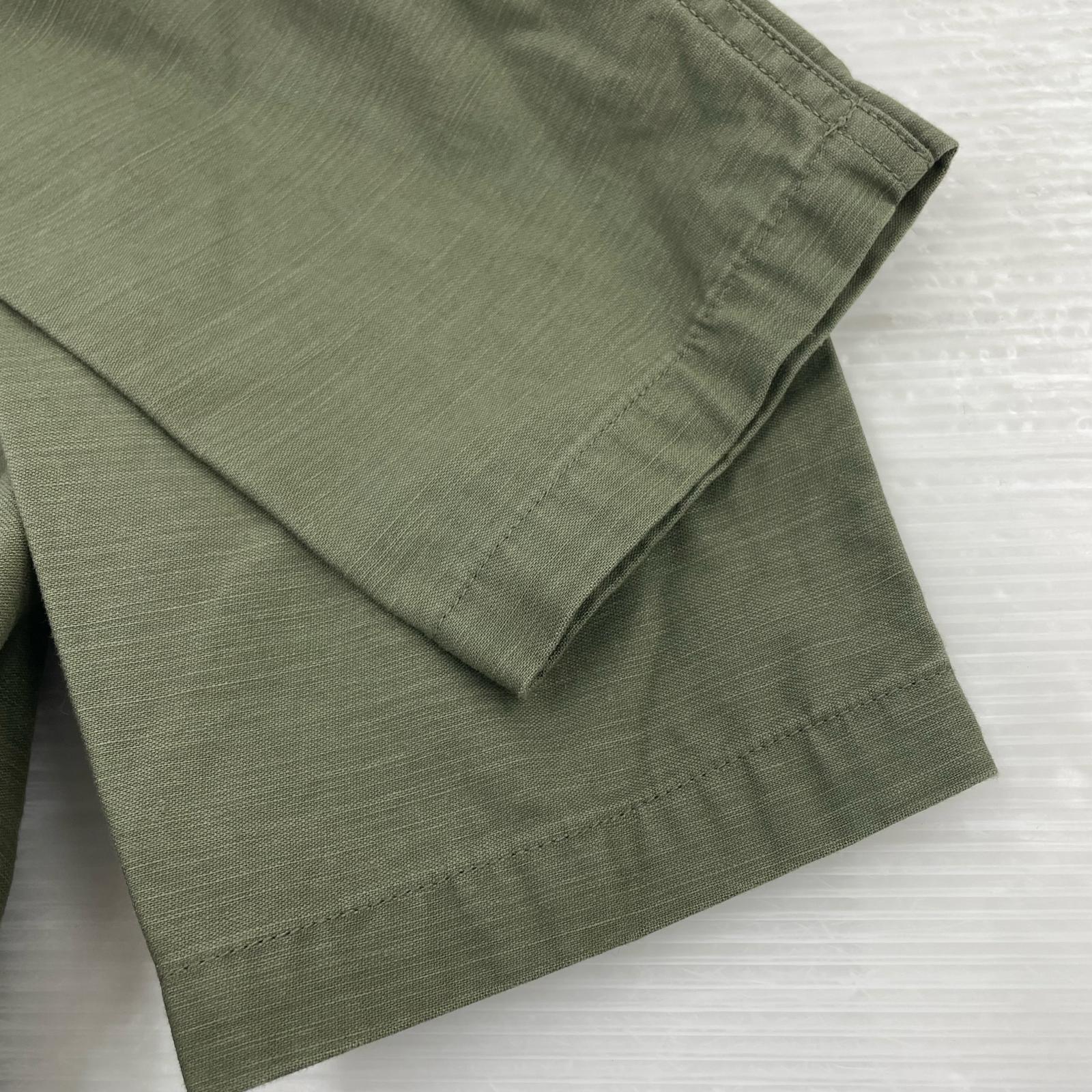 長袖シャツ Needles L/S Fatigue Shirt S NS233 S カーキ
