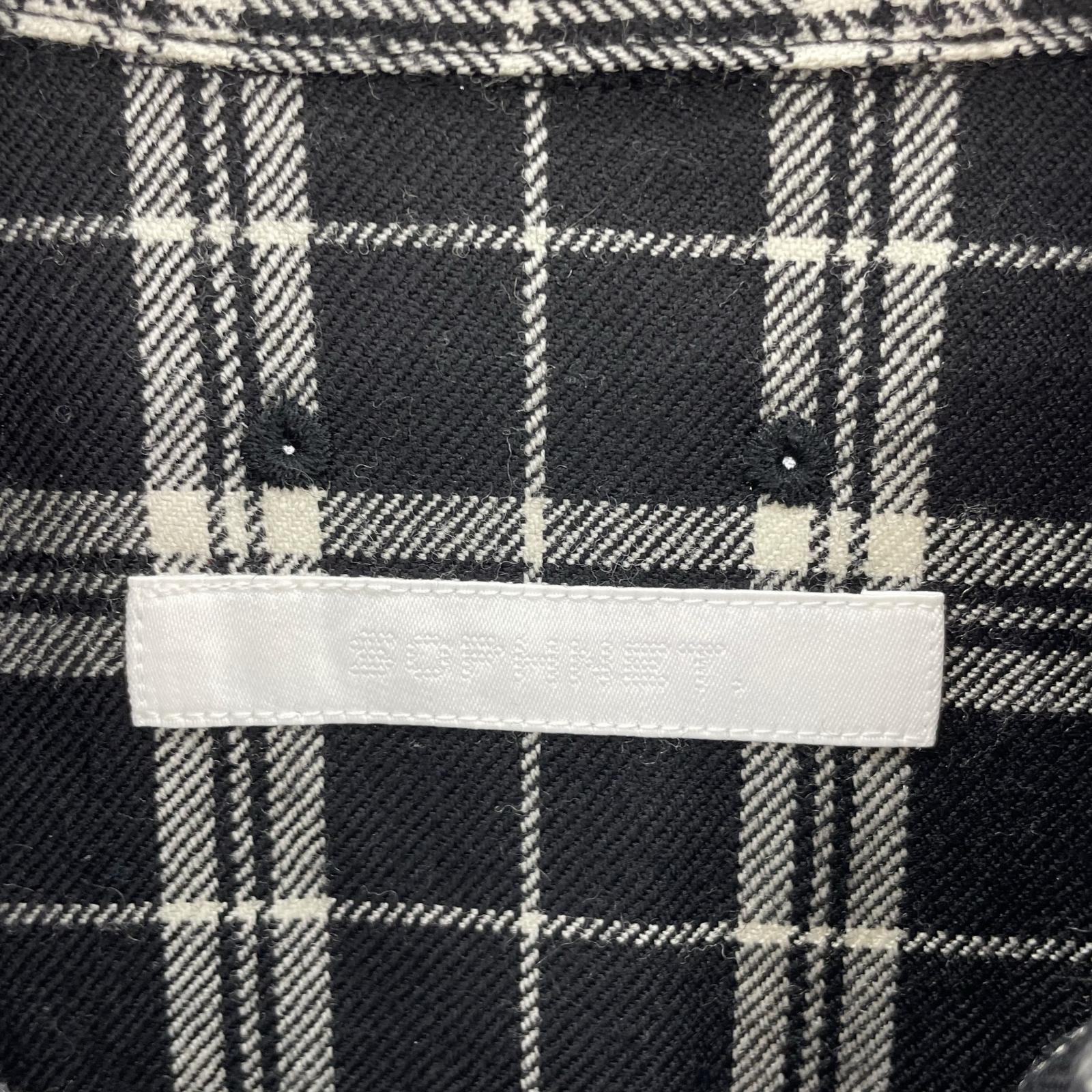 長袖シャツ PATCH SHIRT SIZE 2 ブラック