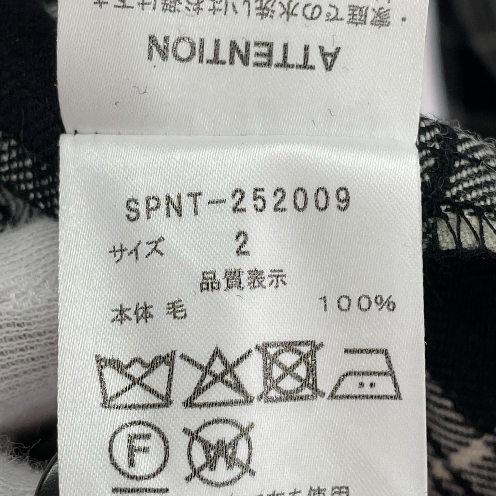 長袖シャツ PATCH SHIRT SIZE 2 ブラック