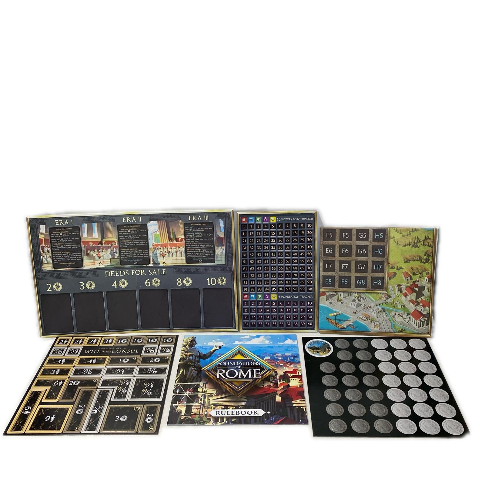 Foundations of Rome ボードゲーム その他小物