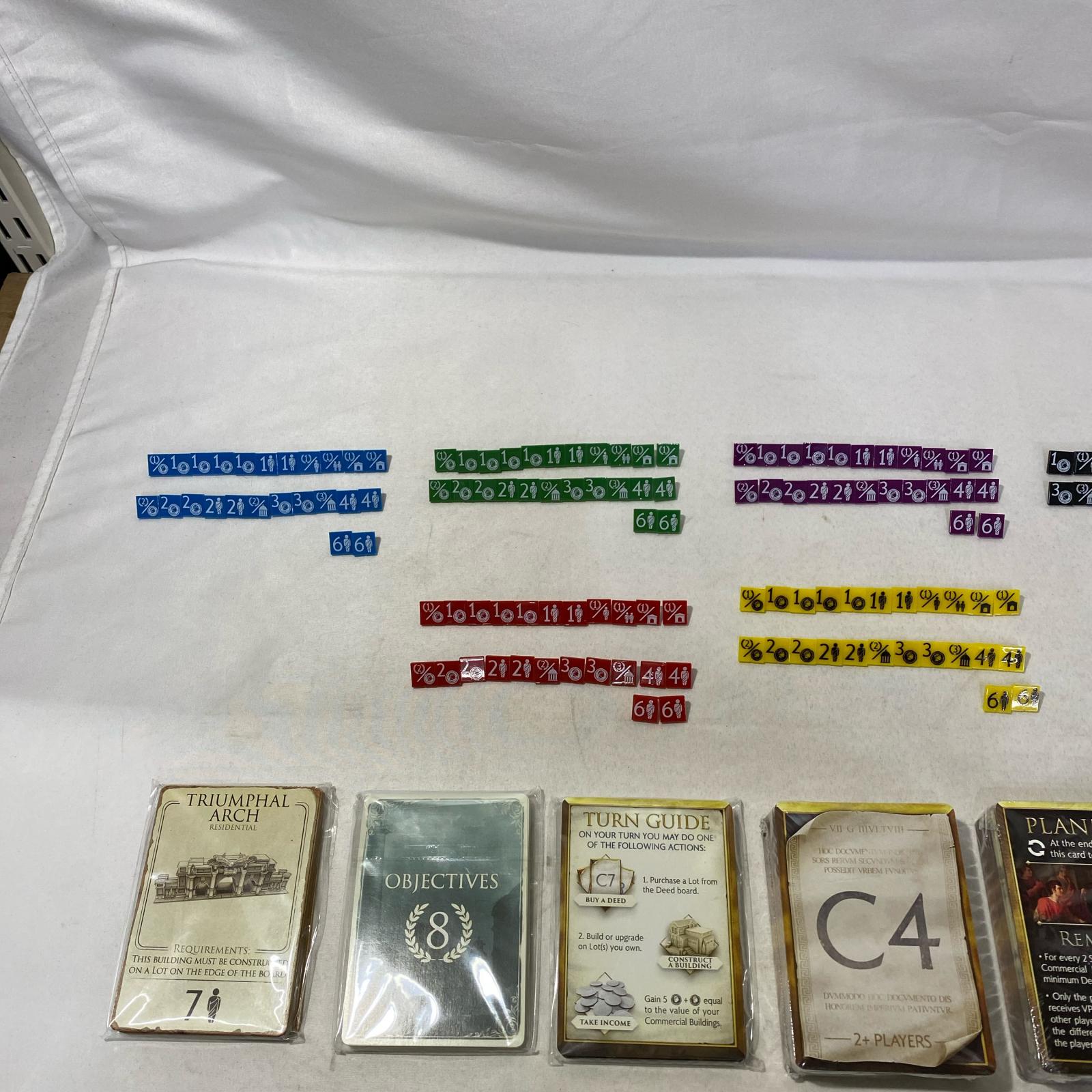 Foundations of Rome ボードゲーム その他小物