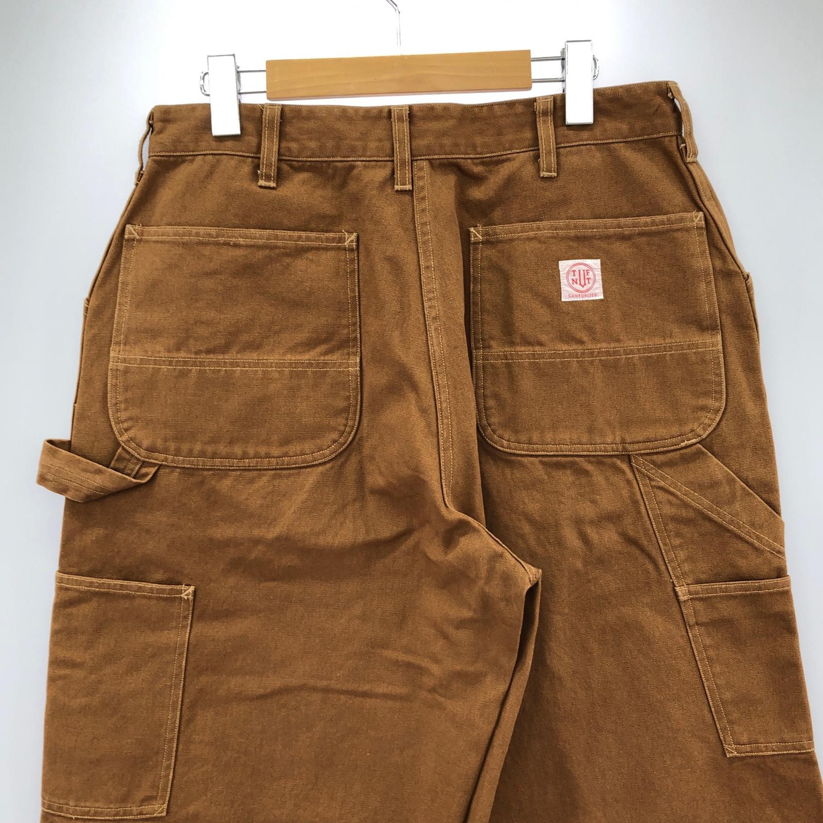 パンツ COTTON DUCK WORK PANTS L L ブラウン