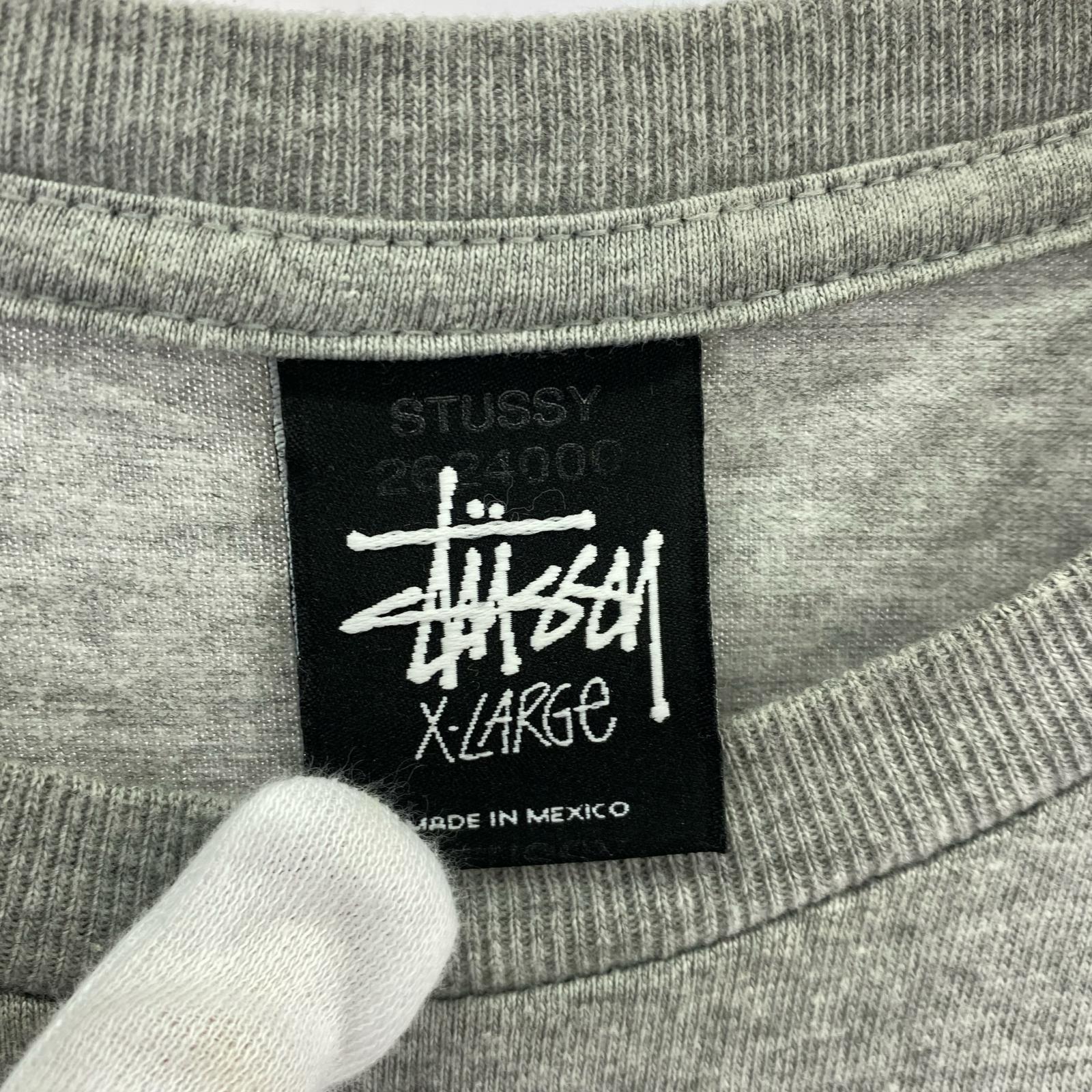 その他トップス STUSSY　ロングスリーブT　グレー　XL グレー