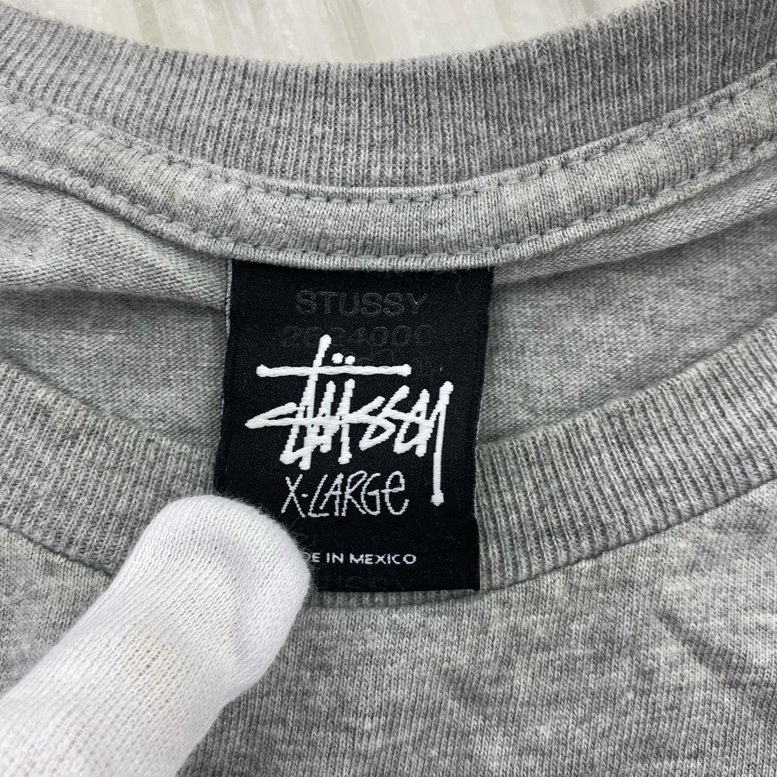 その他トップス STUSSY　ロングスリーブT　グレー　XL グレー