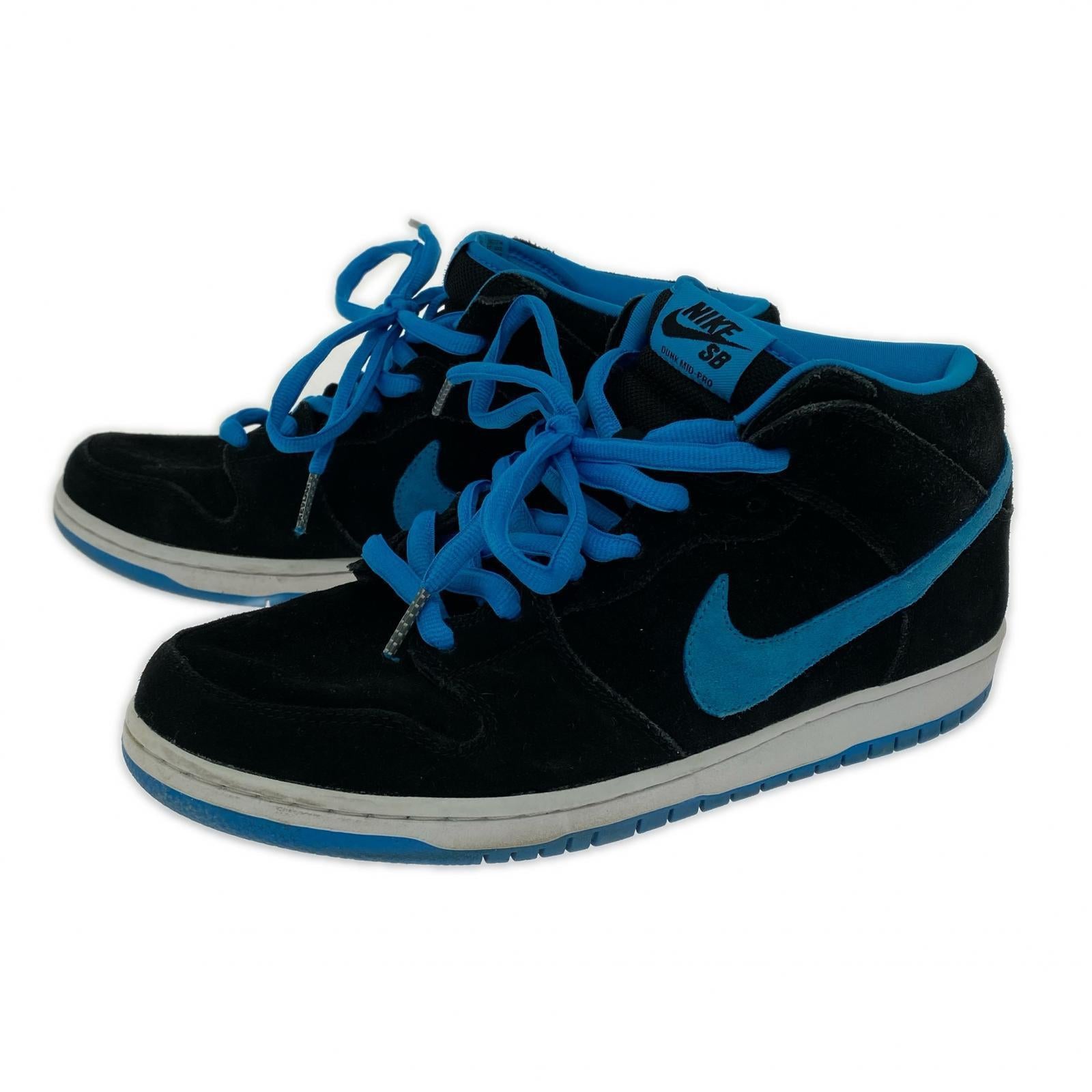 スニーカー Dunk Mid Pro Sb 黒青 (29.0cm) 29cm (US11 UK10 1/2 EU48)