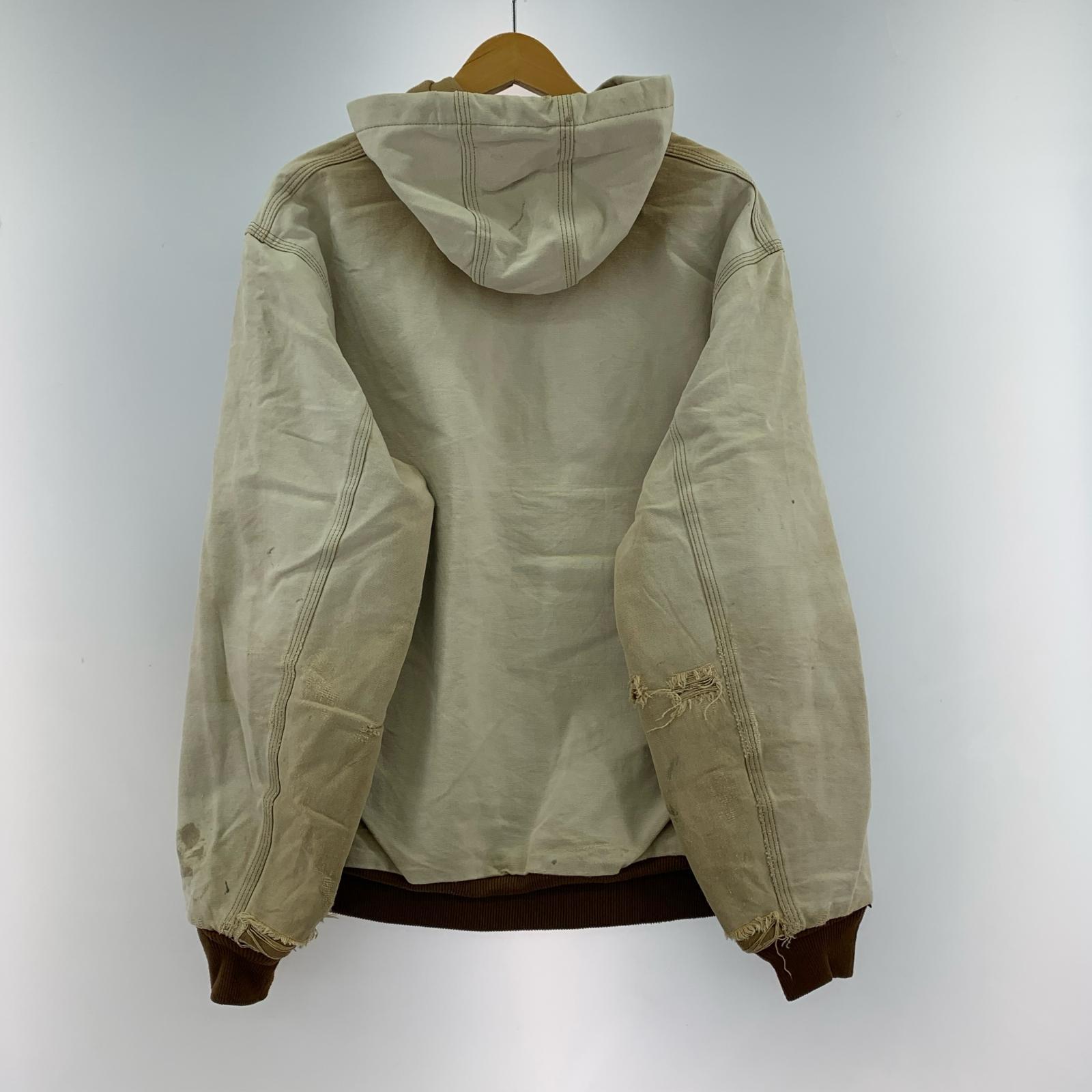 ジャケット Carhartt USA製 アクティブジャケット M ベージュ M ベージュ