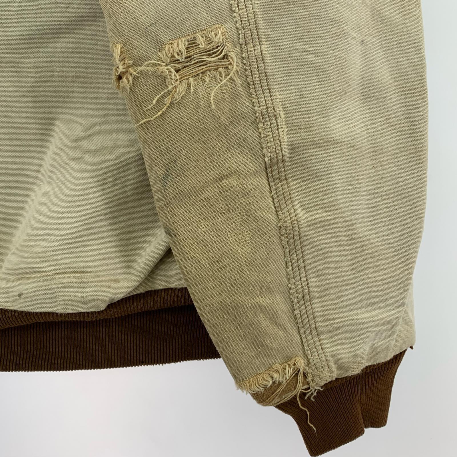 ジャケット Carhartt USA製 アクティブジャケット M ベージュ M ベージュ