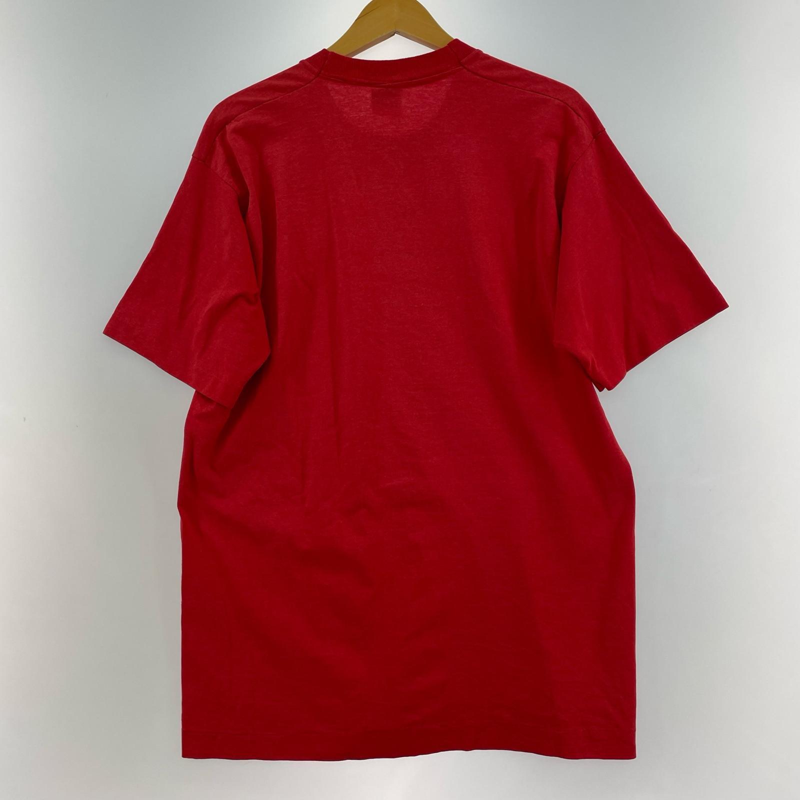 半袖Ｔシャツ 90s FRUIT OF THELOOM 赤 (L) L