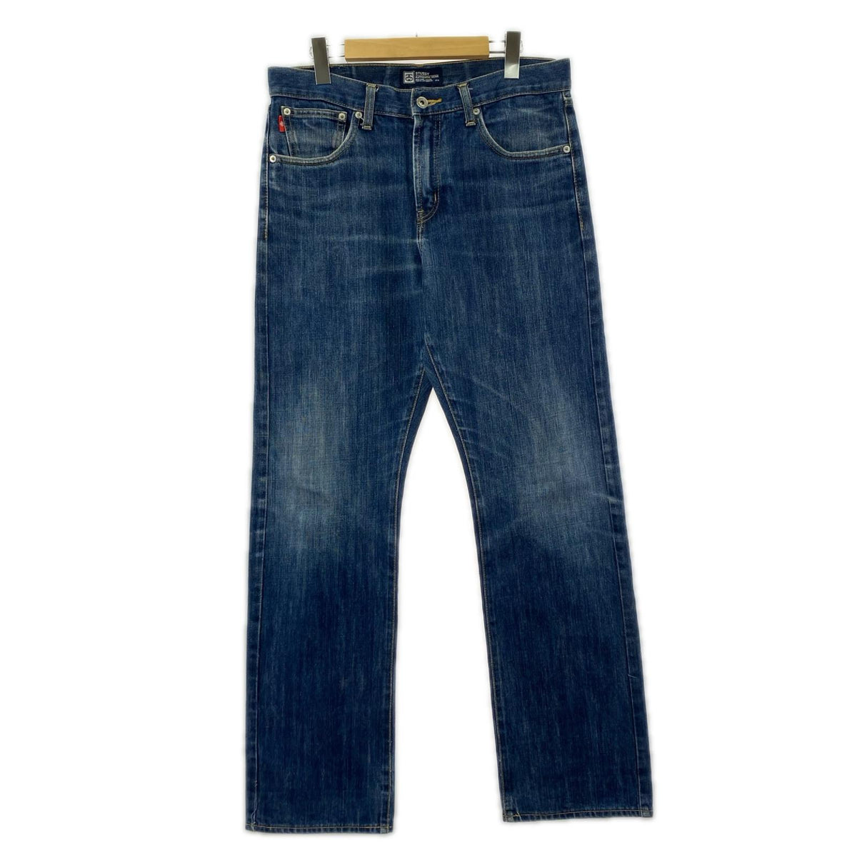 デニムパンツ STUSSY rough and rugged ﾃﾞﾆﾑﾊﾟﾝﾂ 30 ブルー