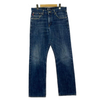 デニムパンツ STUSSY rough and rugged ﾃﾞﾆﾑﾊﾟﾝﾂ 30 ブルー