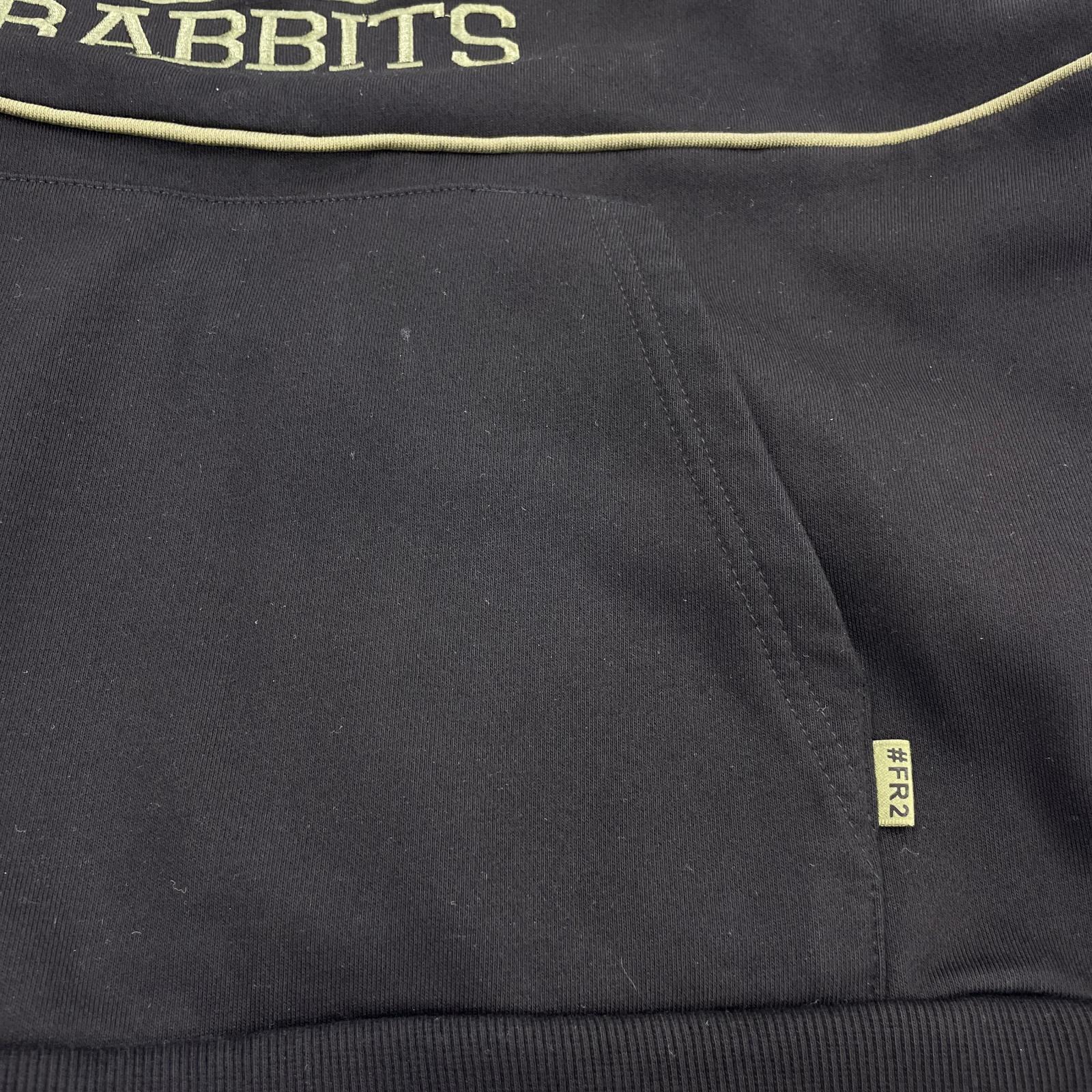 ジャケット FXXKING RABBITS ハーフジップ ブラック