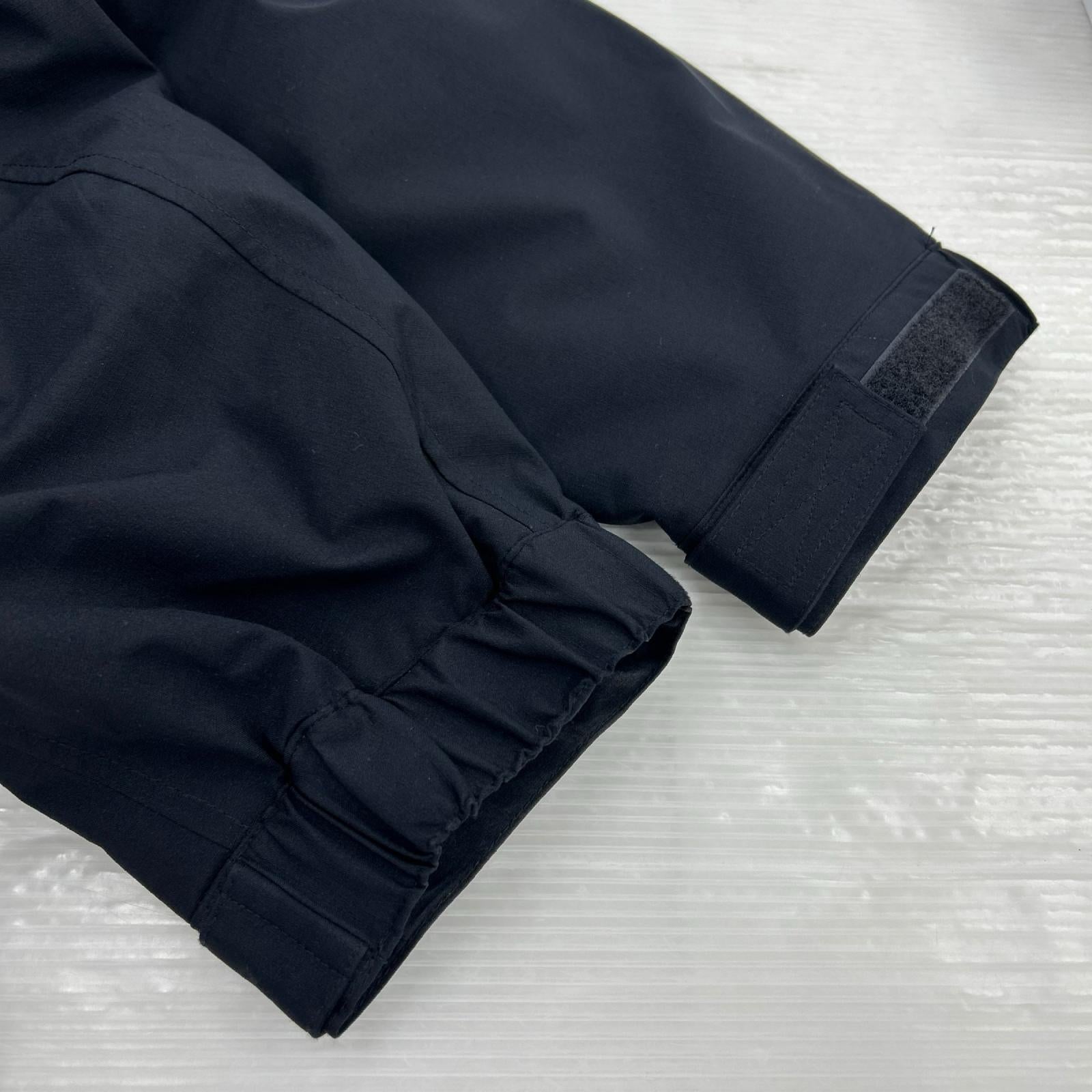 ジャケット GU×Engineered Garments ﾊﾟﾃﾞｯﾄﾞｼｪﾙﾊﾟｰｶｰ 紺 (M) M ブラック