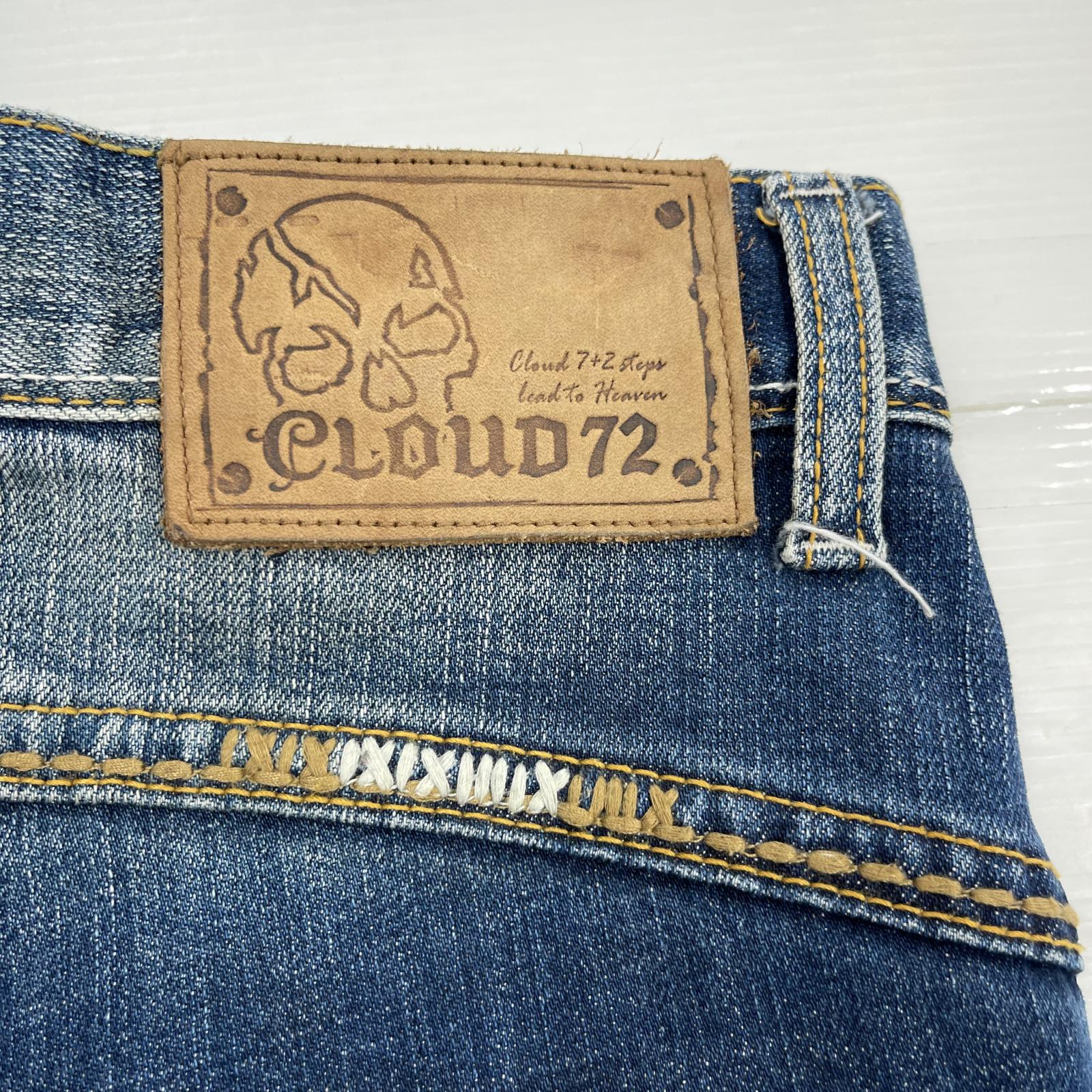 デニムパンツ CLOUD72/刺繍