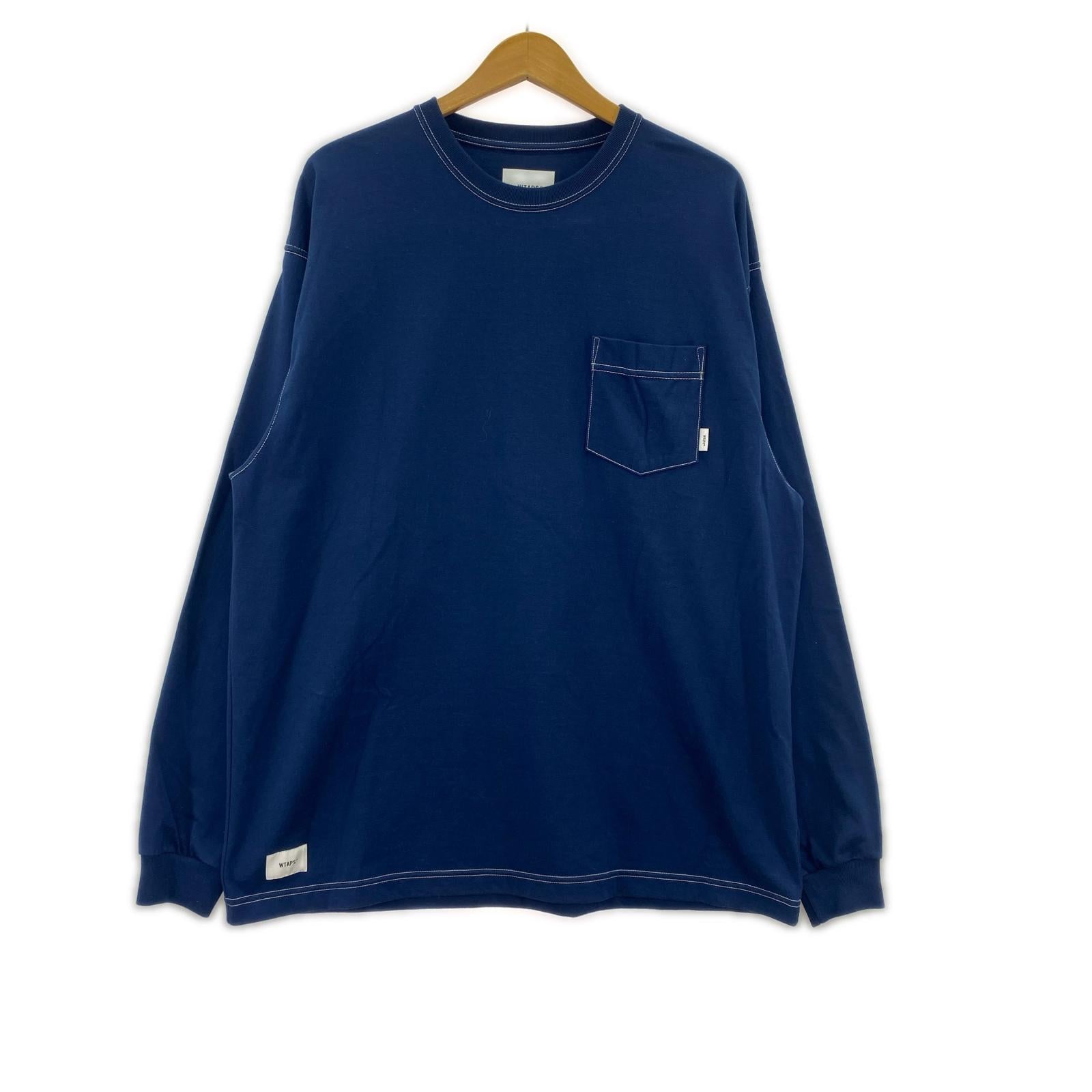 長袖Ｔシャツ ネイビー ネイビー