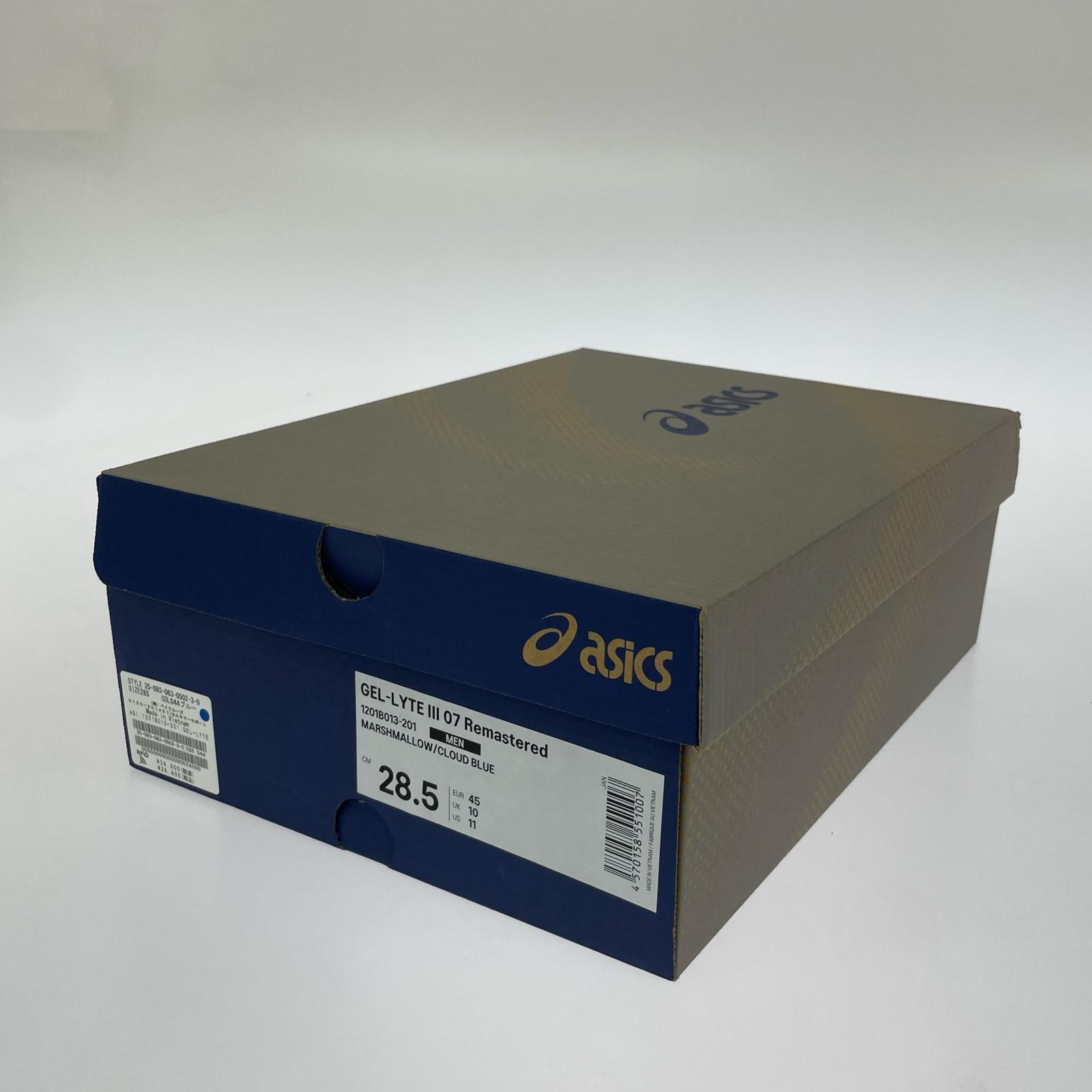 スニーカー GEL-LYTE 3 07 Remastered South Korea 28.5cm (US10 1/2 UK10 EU47) ホワイト