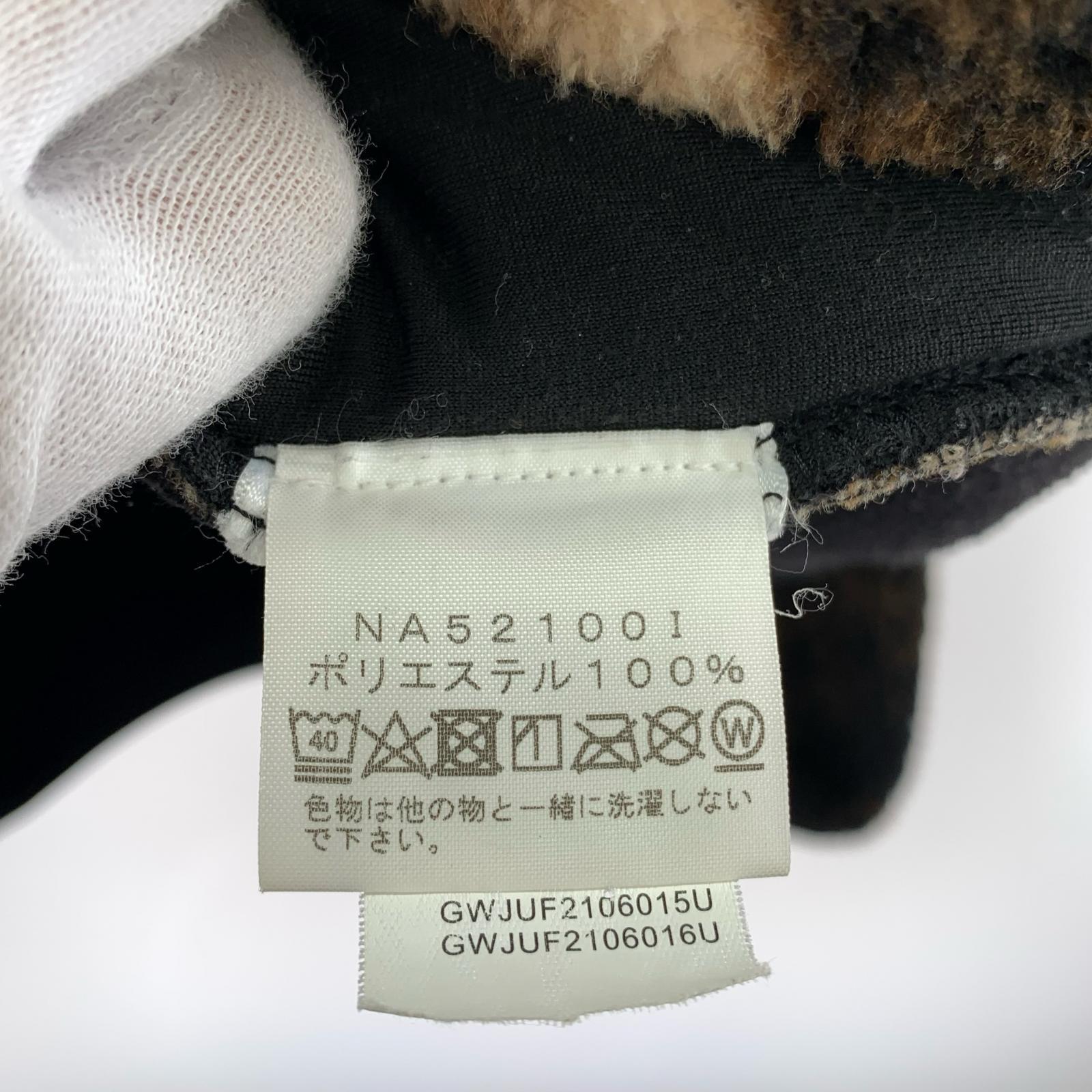ブルゾン THE NORTH FACE//Bleached Denim Print L ブラウン