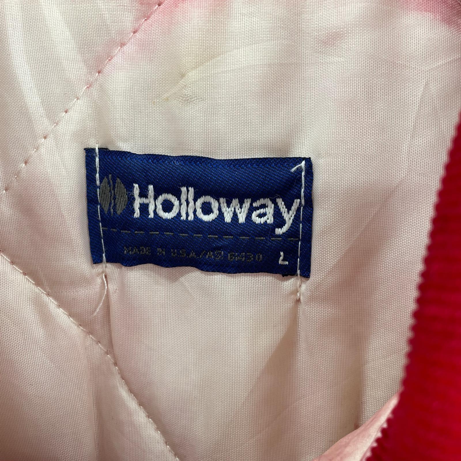 ジャケット Holloway コーデュロイ 中綿ジャケット 赤 L レッド