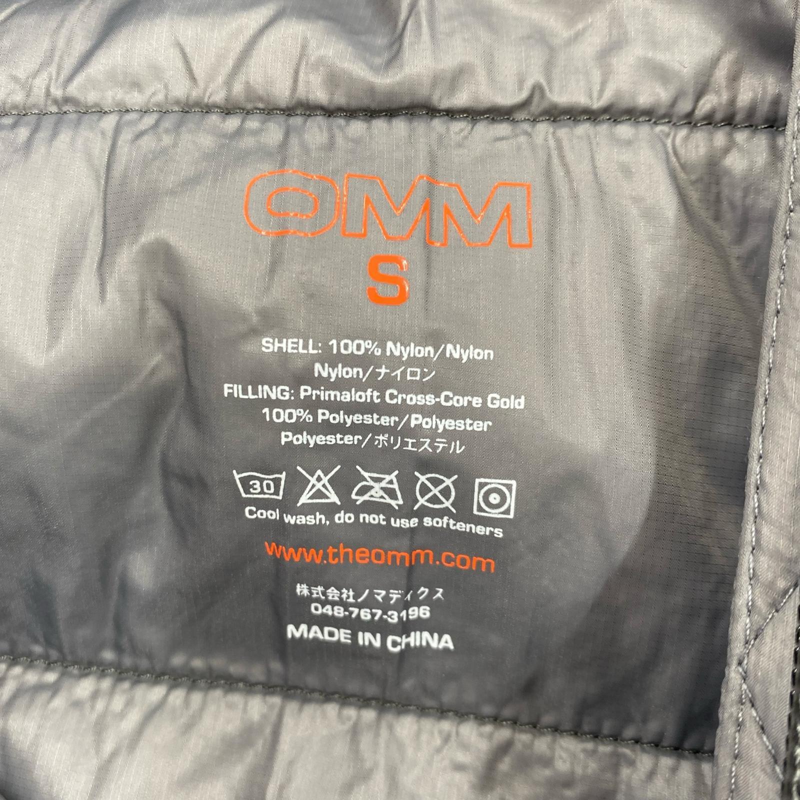 ダウンジャケット OMM BARRAGE JACKET (S) S ブラック