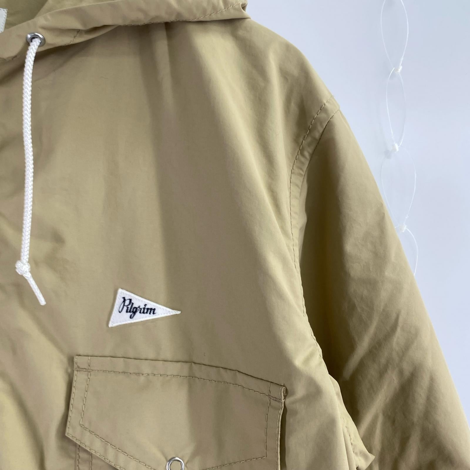 ジャケット Pilgrim Surf Supply RUSSEL ZIP PARKA XS BEG ベージュ