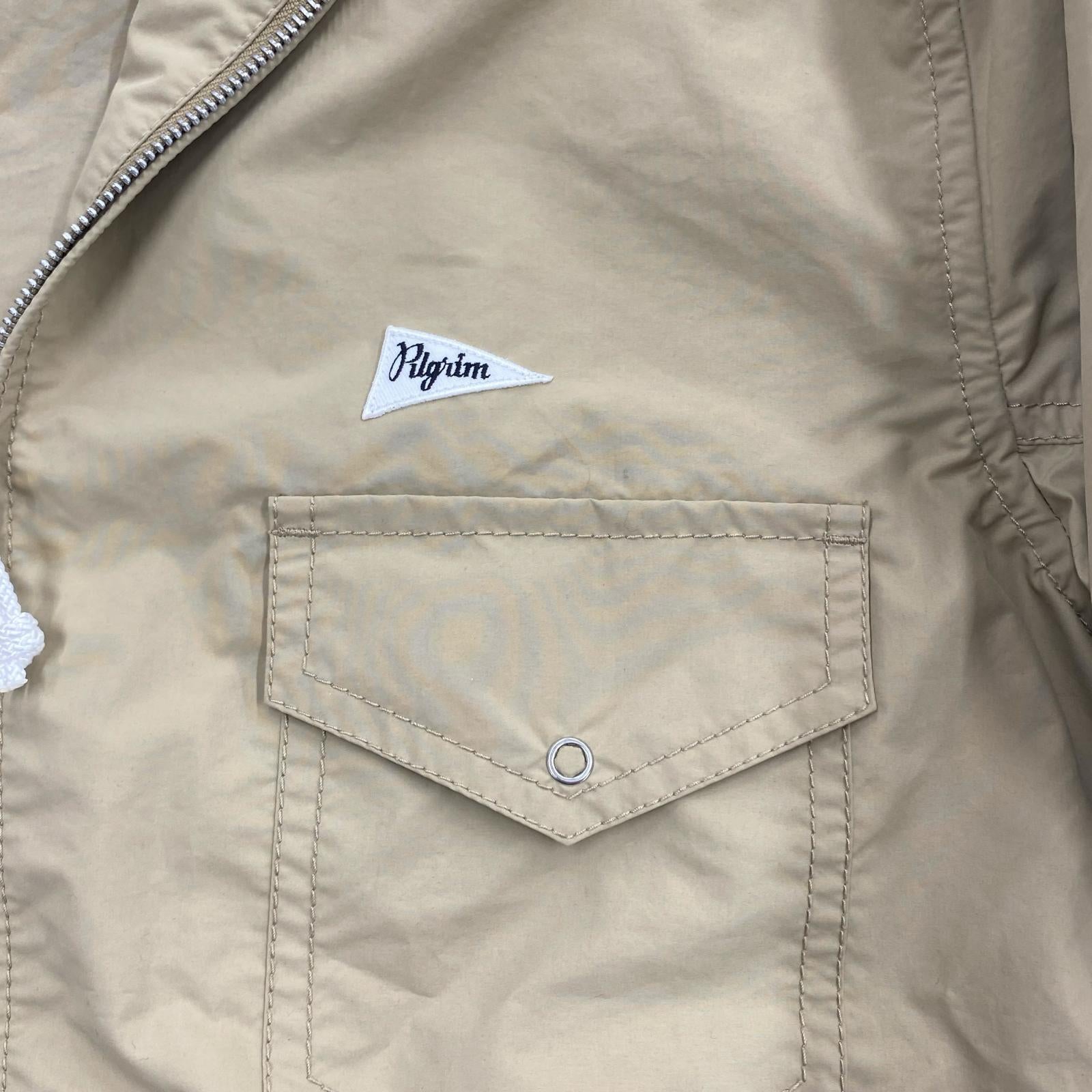 ジャケット Pilgrim Surf Supply RUSSEL ZIP PARKA XS BEG ベージュ