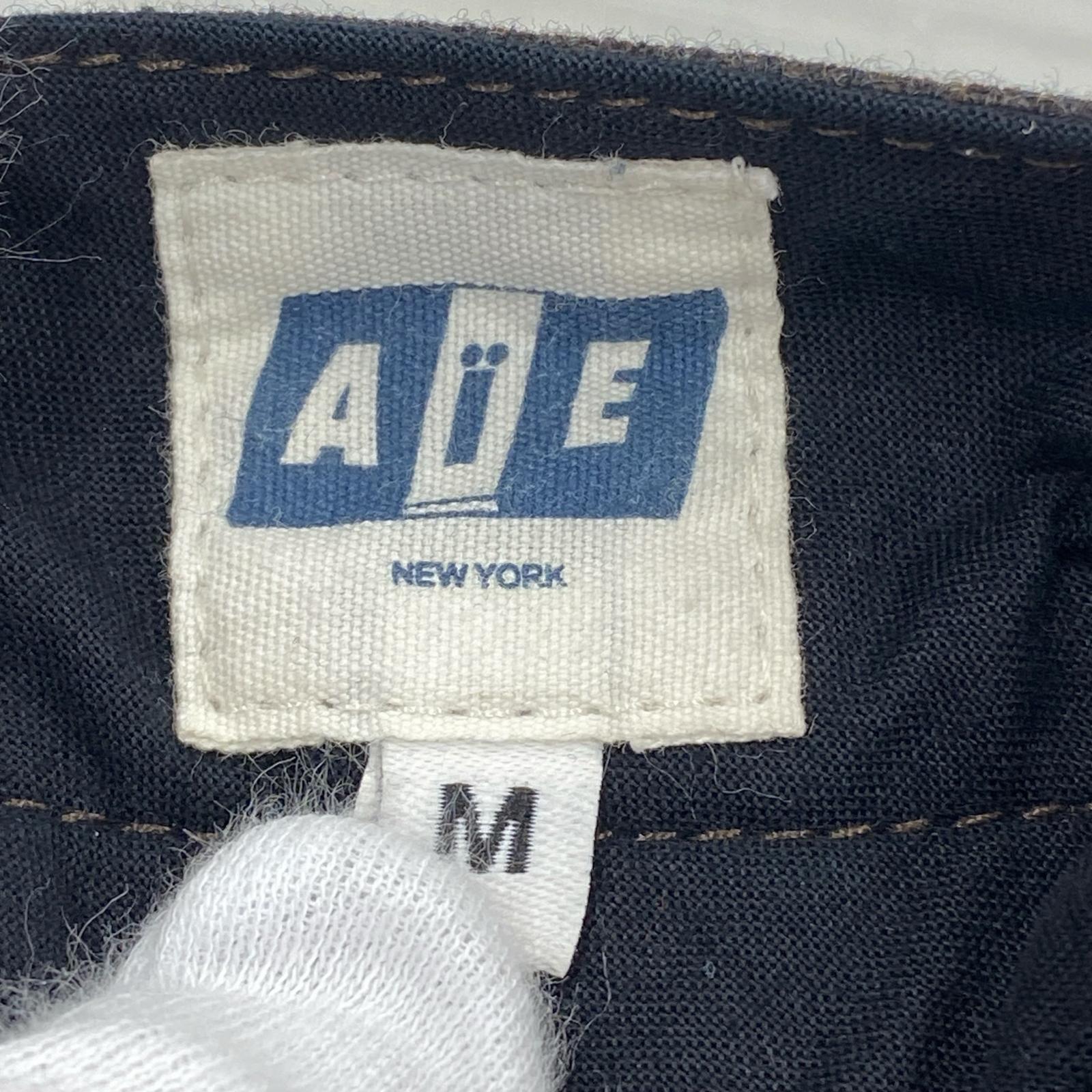 パンツ ウール ストライプ ボンテージ (M) M
